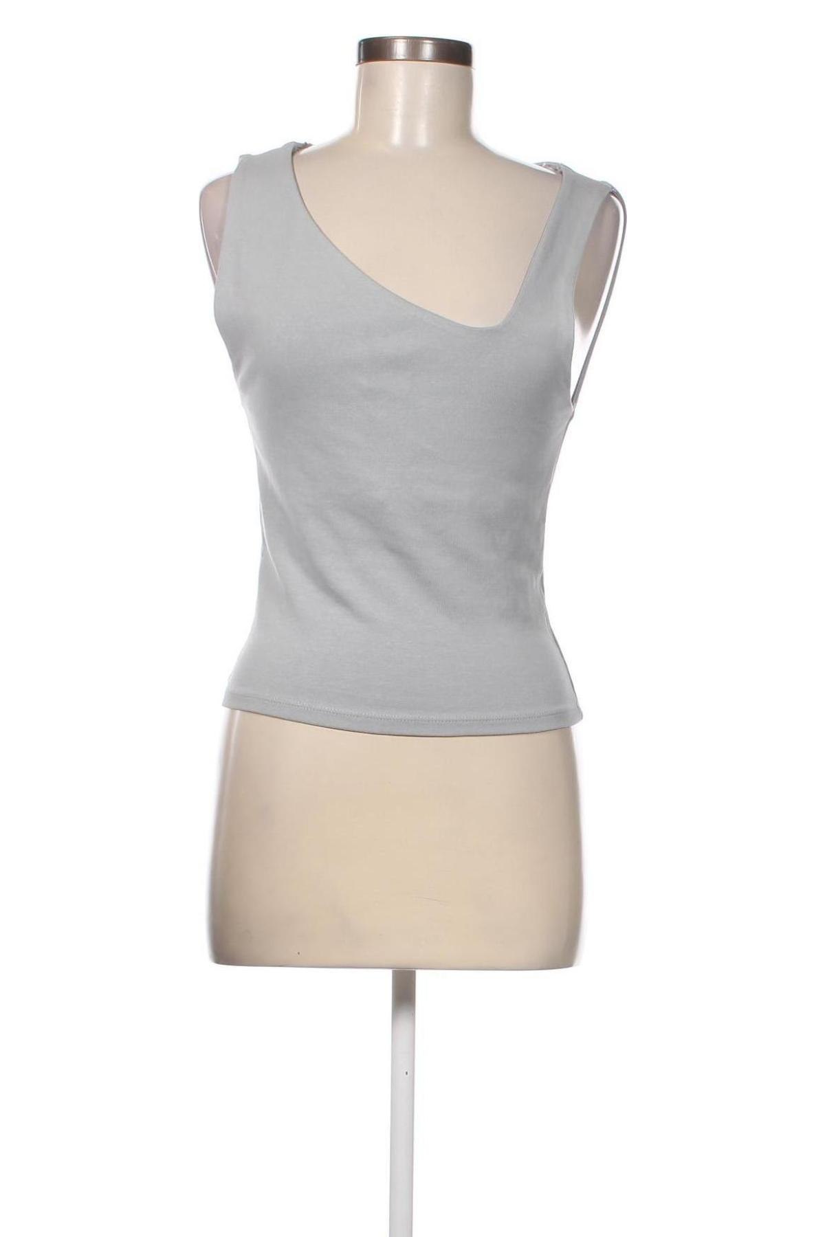 Γυναικείο αμάνικο μπλουζάκι Zara, Μέγεθος L, Χρώμα Γκρί, Τιμή 12,23 €