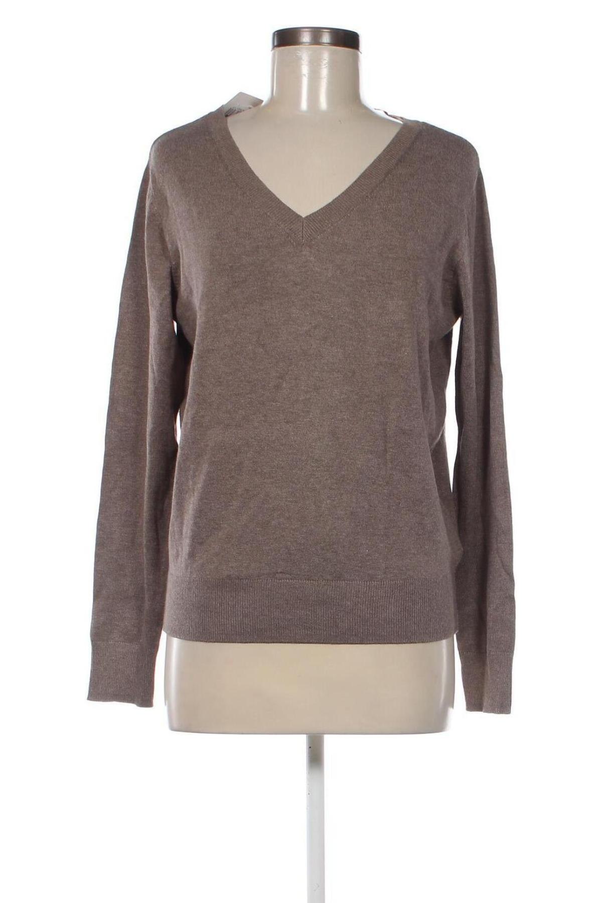 Дамски пуловер, Размер M, Цвят Бежов, Цена 13,05 лв.