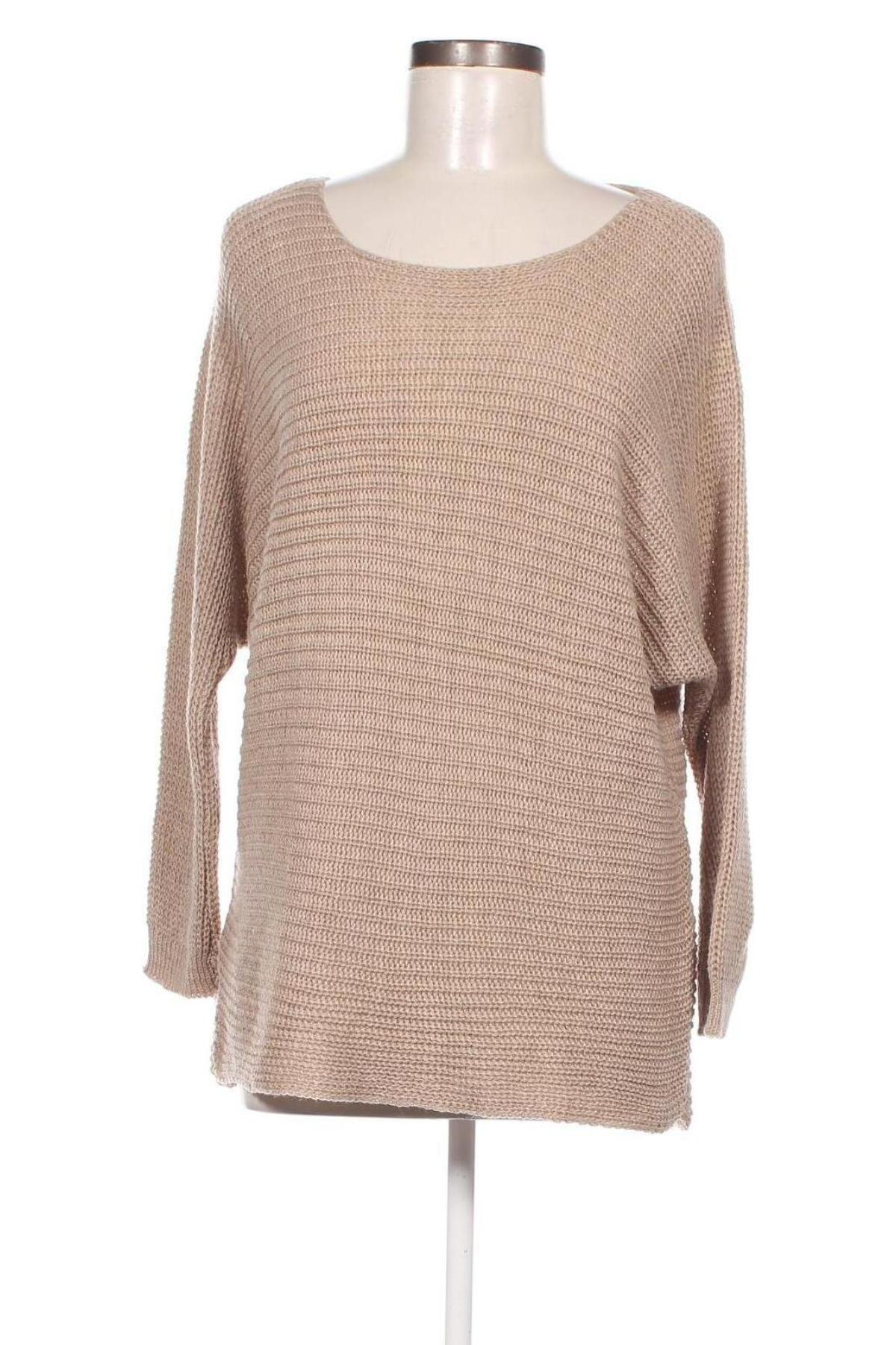 Γυναικείο πουλόβερ, Μέγεθος M, Χρώμα  Μπέζ, Τιμή 9,72 €