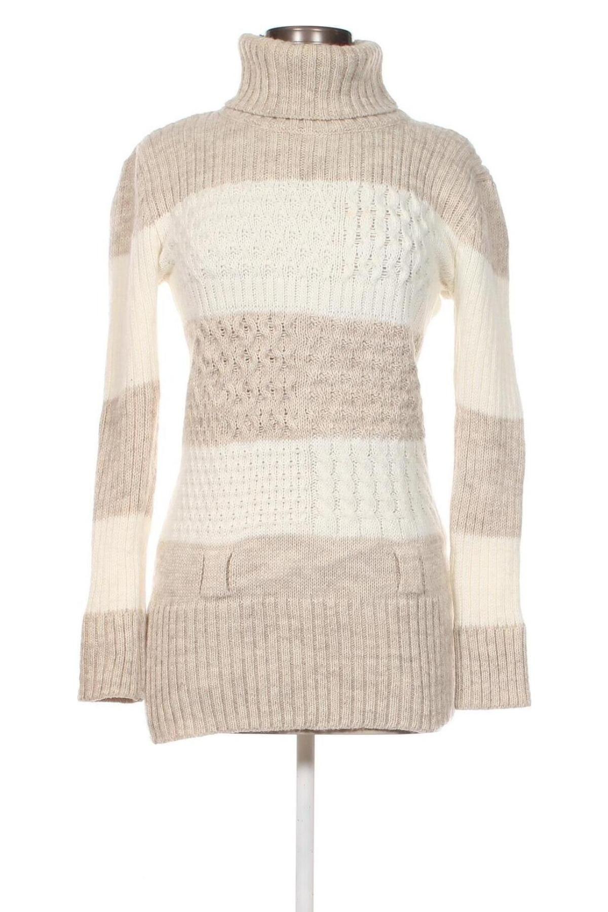 Дамски пуловер, Размер M, Цвят Бежов, Цена 13,99 лв.