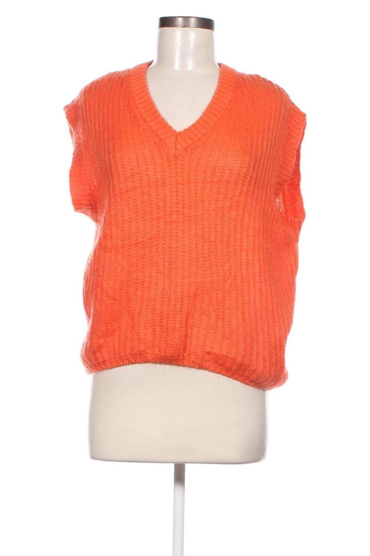 Γυναικείο πουλόβερ, Μέγεθος L, Χρώμα Πορτοκαλί, Τιμή 3,41 €