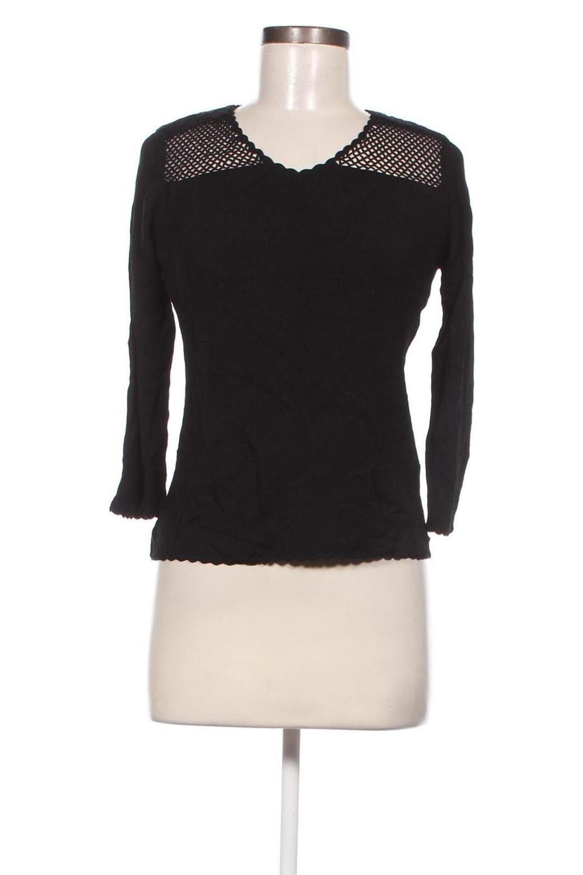 Дамски пуловер, Размер M, Цвят Черен, Цена 9,57 лв.