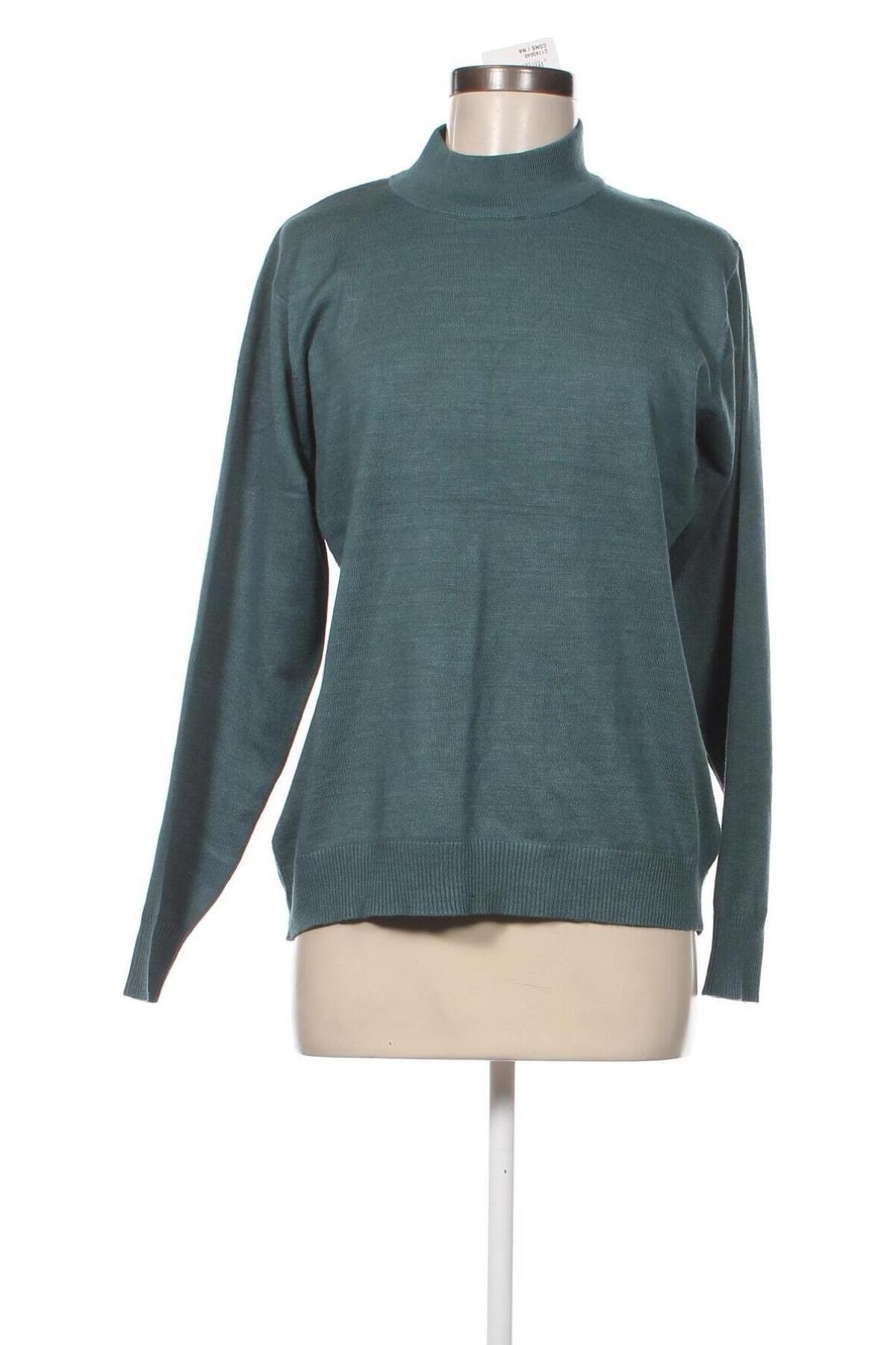 Дамски пуловер, Размер L, Цвят Зелен, Цена 40,12 лв.