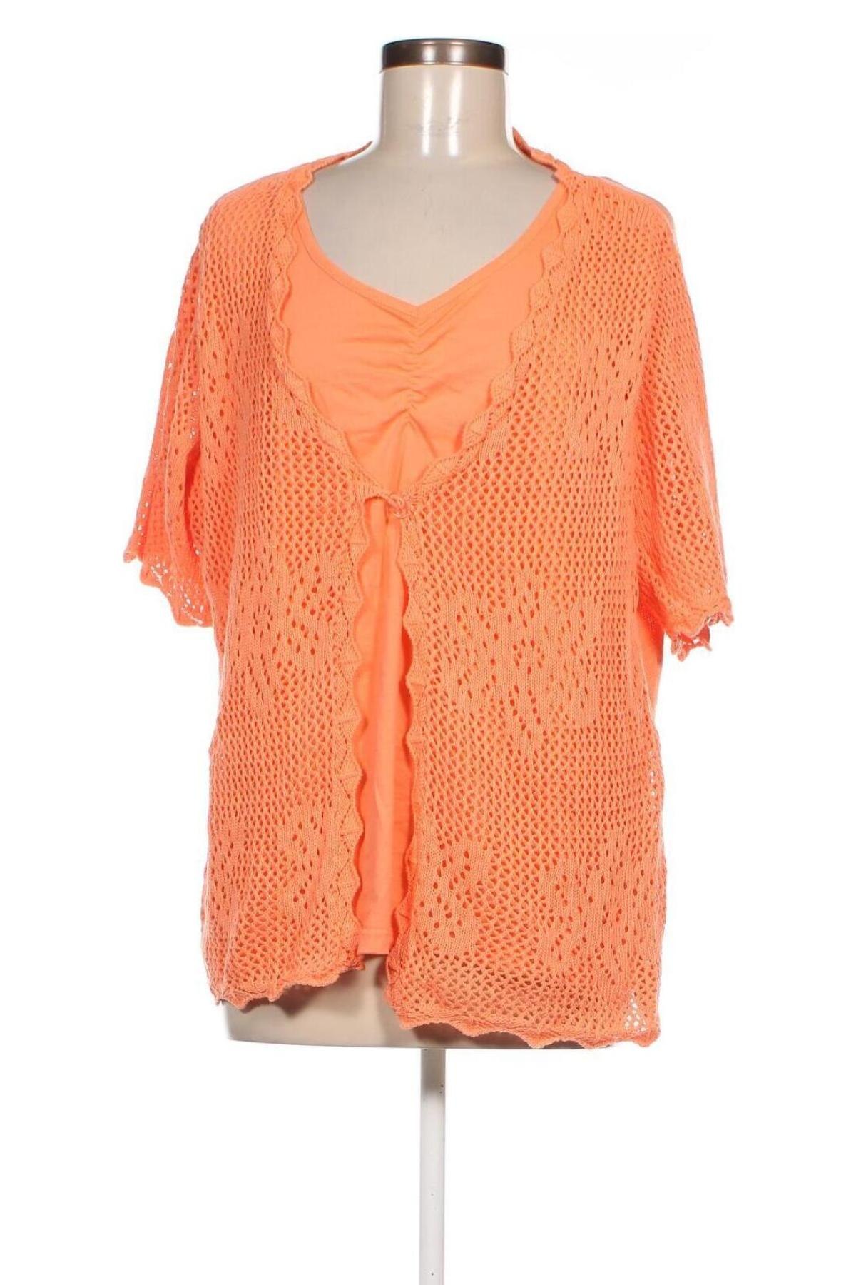 Γυναικείο πουλόβερ, Μέγεθος XL, Χρώμα Πορτοκαλί, Τιμή 9,69 €
