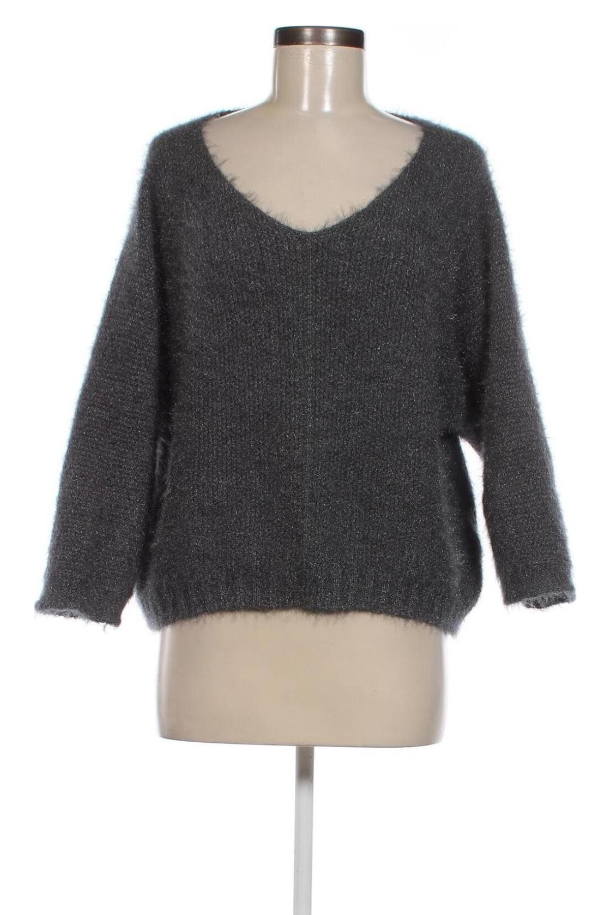 Γυναικείο πουλόβερ, Μέγεθος L, Χρώμα Γκρί, Τιμή 5,38 €