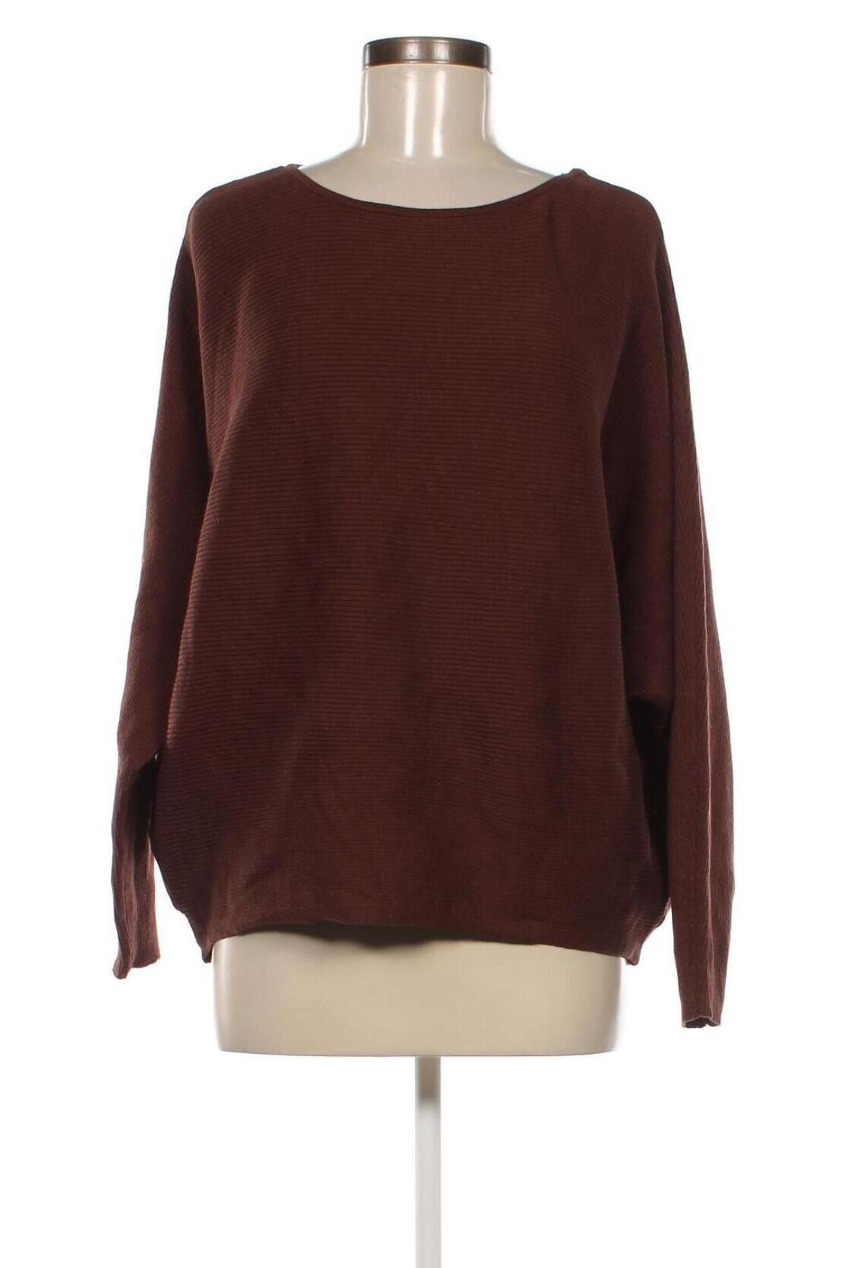 Дамски пуловер Anko, Размер L, Цвят Кафяв, Цена 8,70 лв.