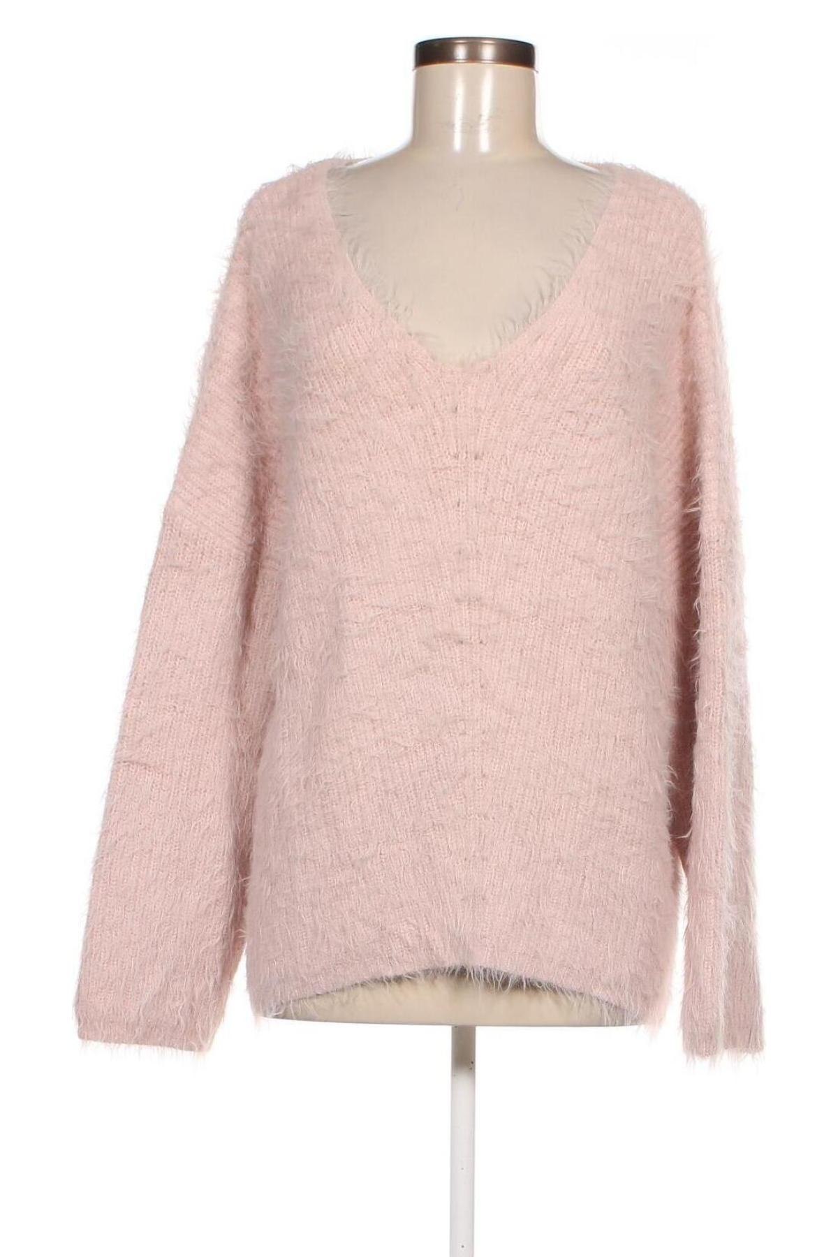 Γυναικείο πουλόβερ Atmosphere, Μέγεθος XL, Χρώμα Ρόζ , Τιμή 9,15 €
