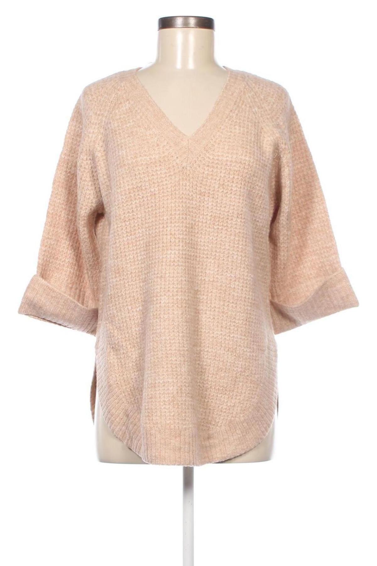 Γυναικείο πουλόβερ B.Young, Μέγεθος S, Χρώμα  Μπέζ, Τιμή 13,10 €