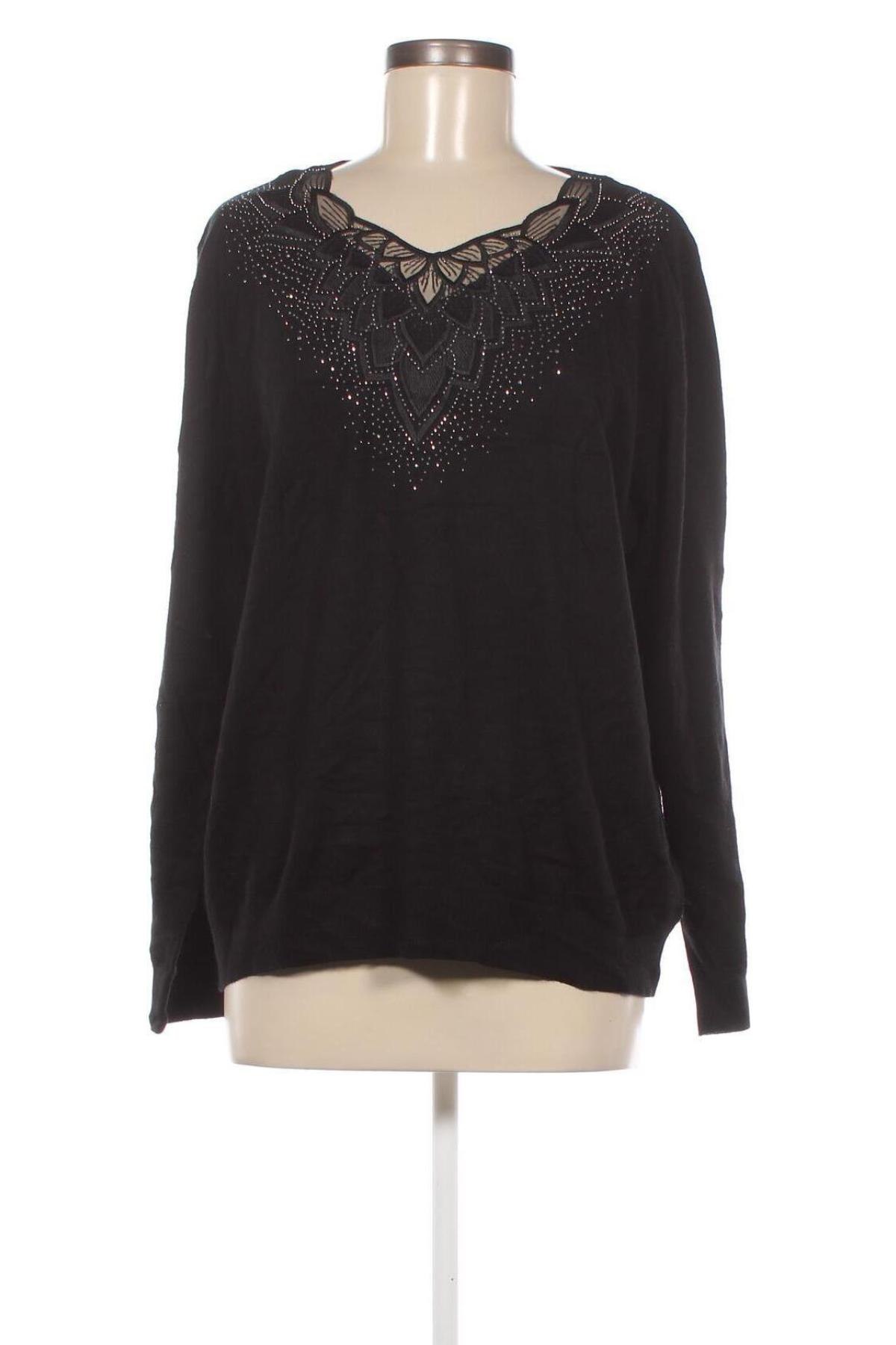 Γυναικείο πουλόβερ Bel&Bo, Μέγεθος XXL, Χρώμα Μαύρο, Τιμή 8,43 €