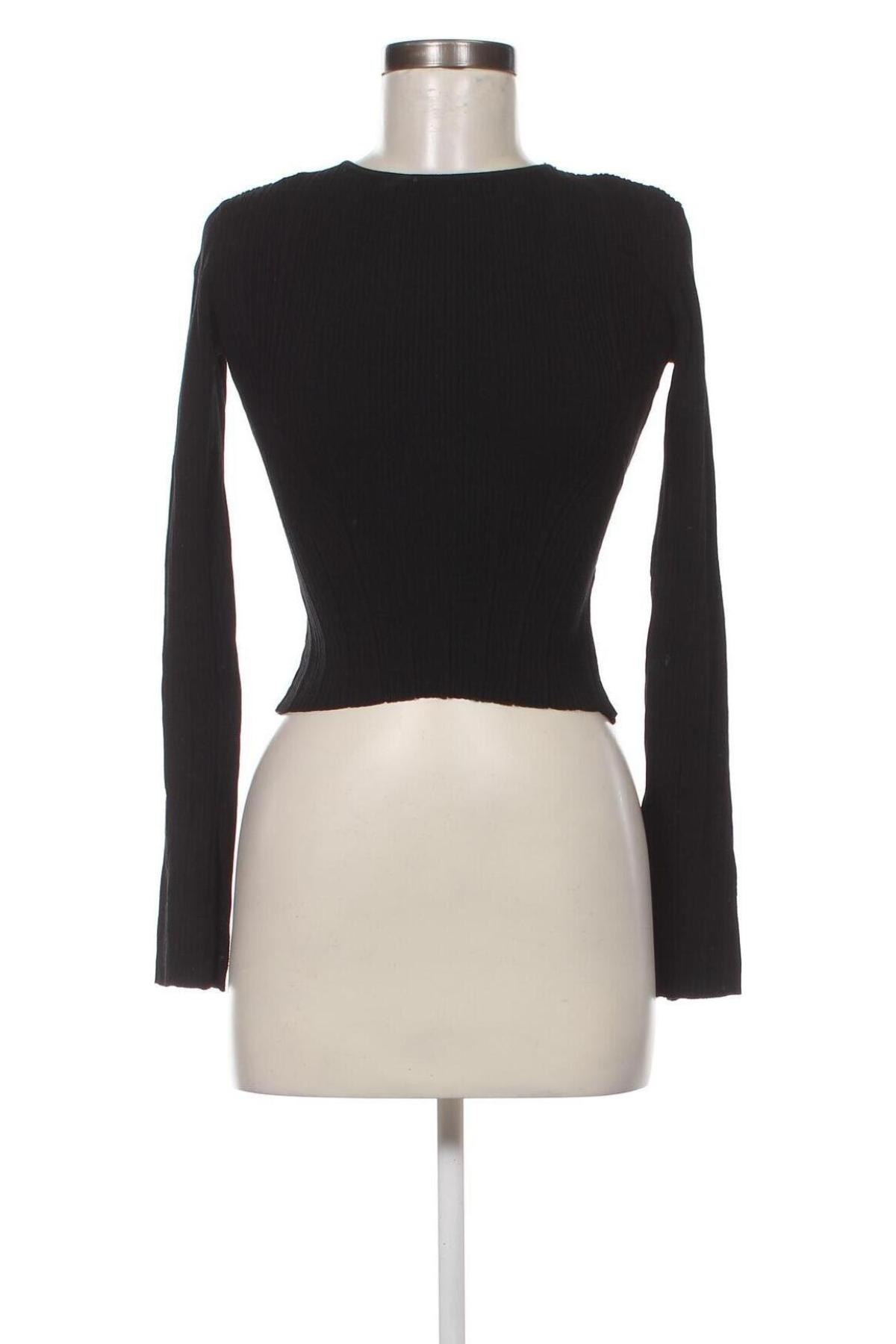Γυναικείο πουλόβερ Bershka, Μέγεθος S, Χρώμα Μαύρο, Τιμή 8,77 €