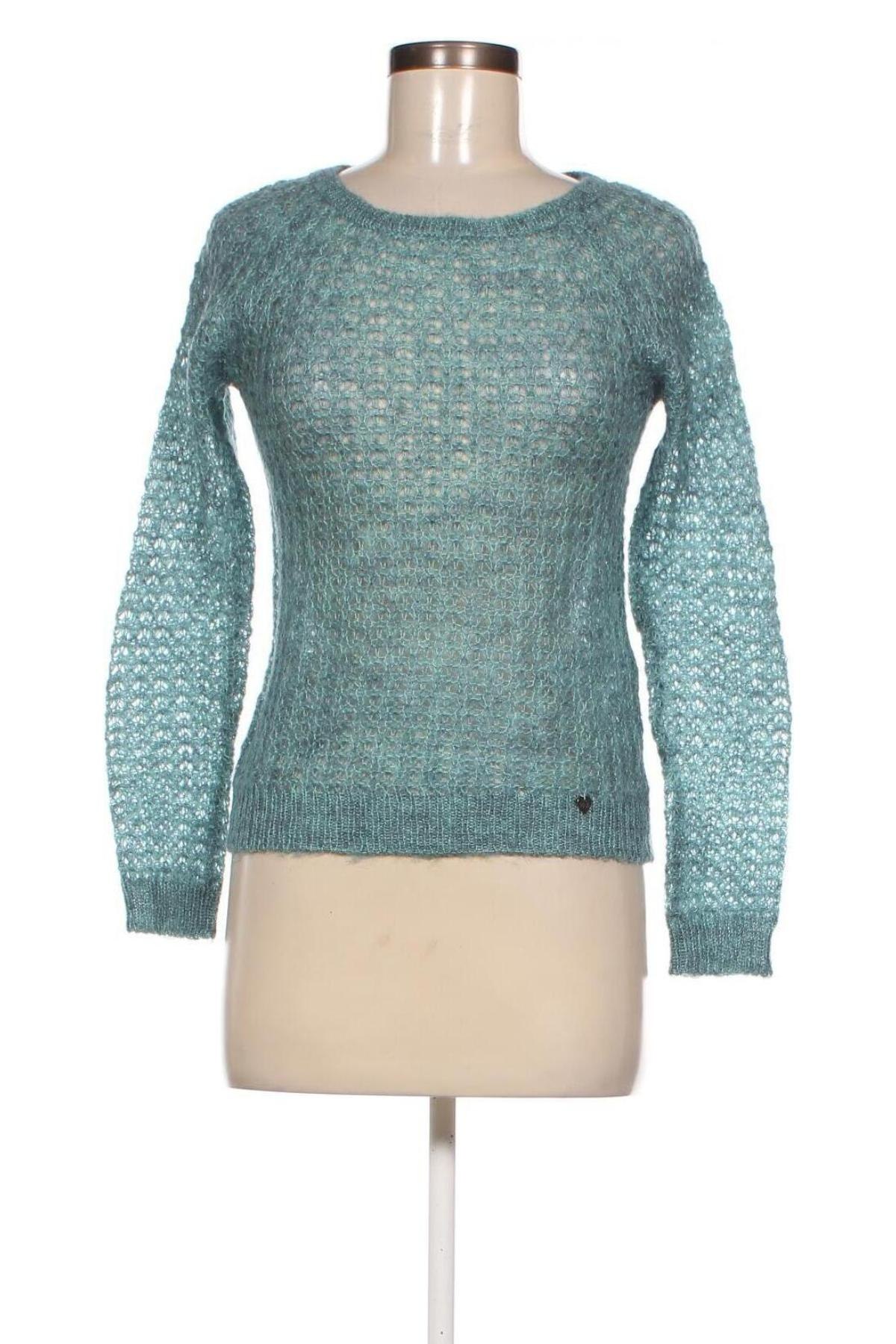 Γυναικείο πουλόβερ Bershka, Μέγεθος S, Χρώμα Μπλέ, Τιμή 5,38 €