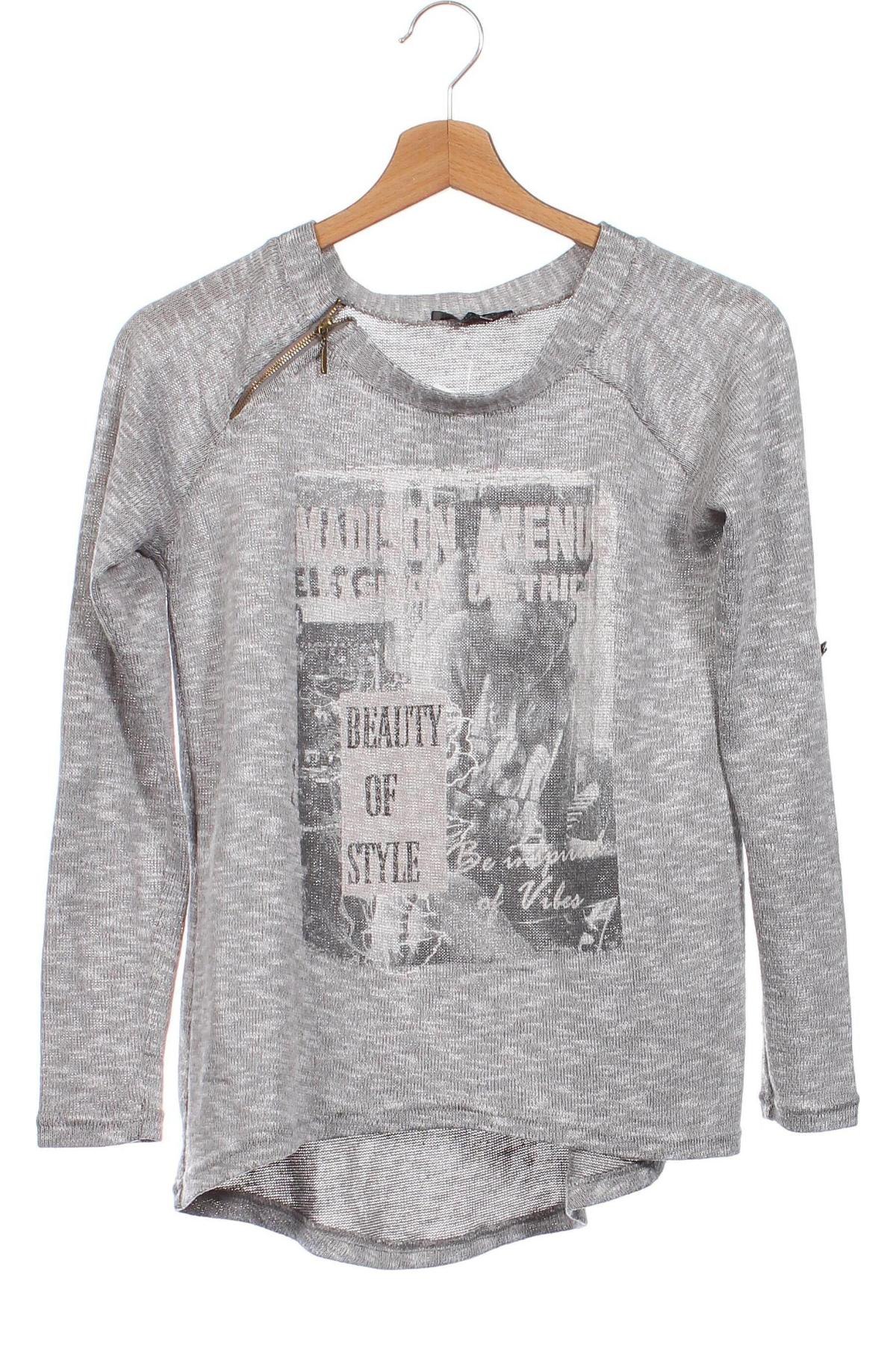 Дамски пуловер Blind Date, Размер XS, Цвят Сив, Цена 15,84 лв.