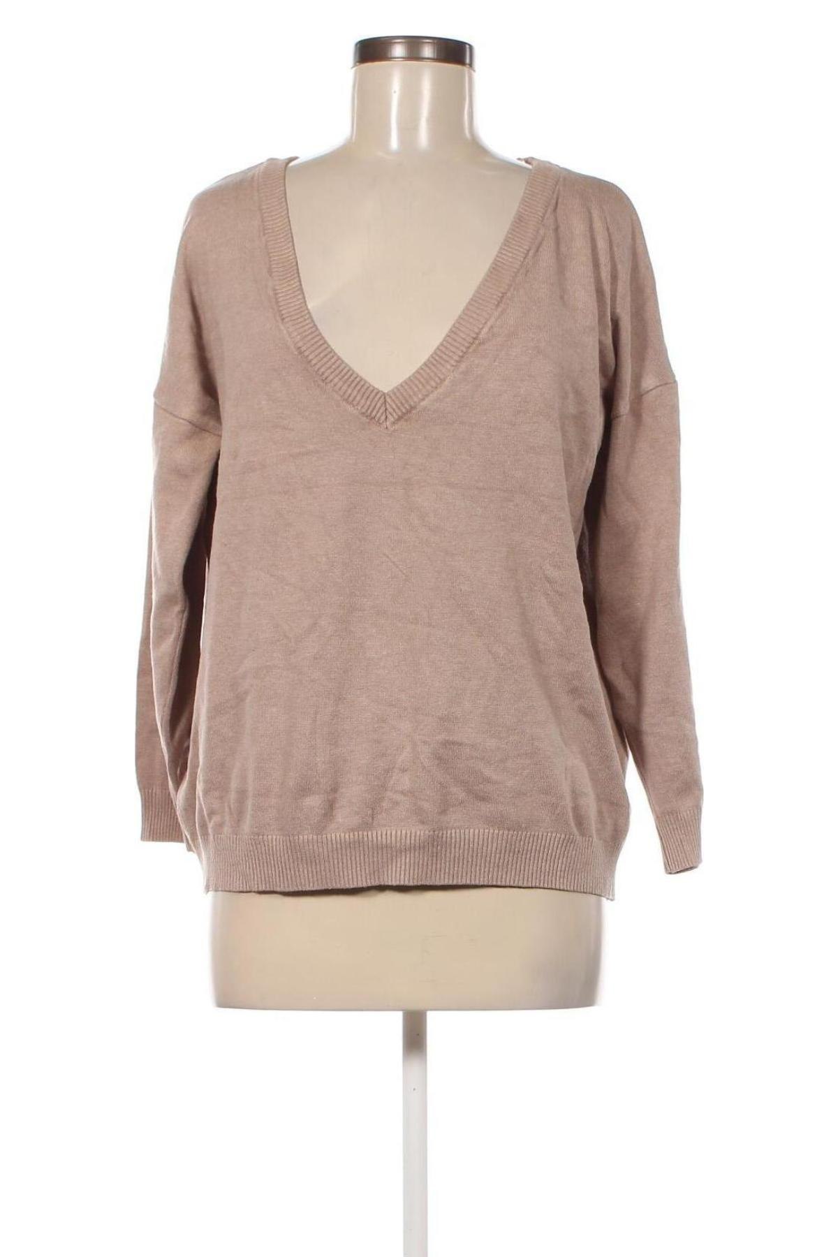Дамски пуловер Body Flirt, Размер XL, Цвят Бежов, Цена 15,66 лв.