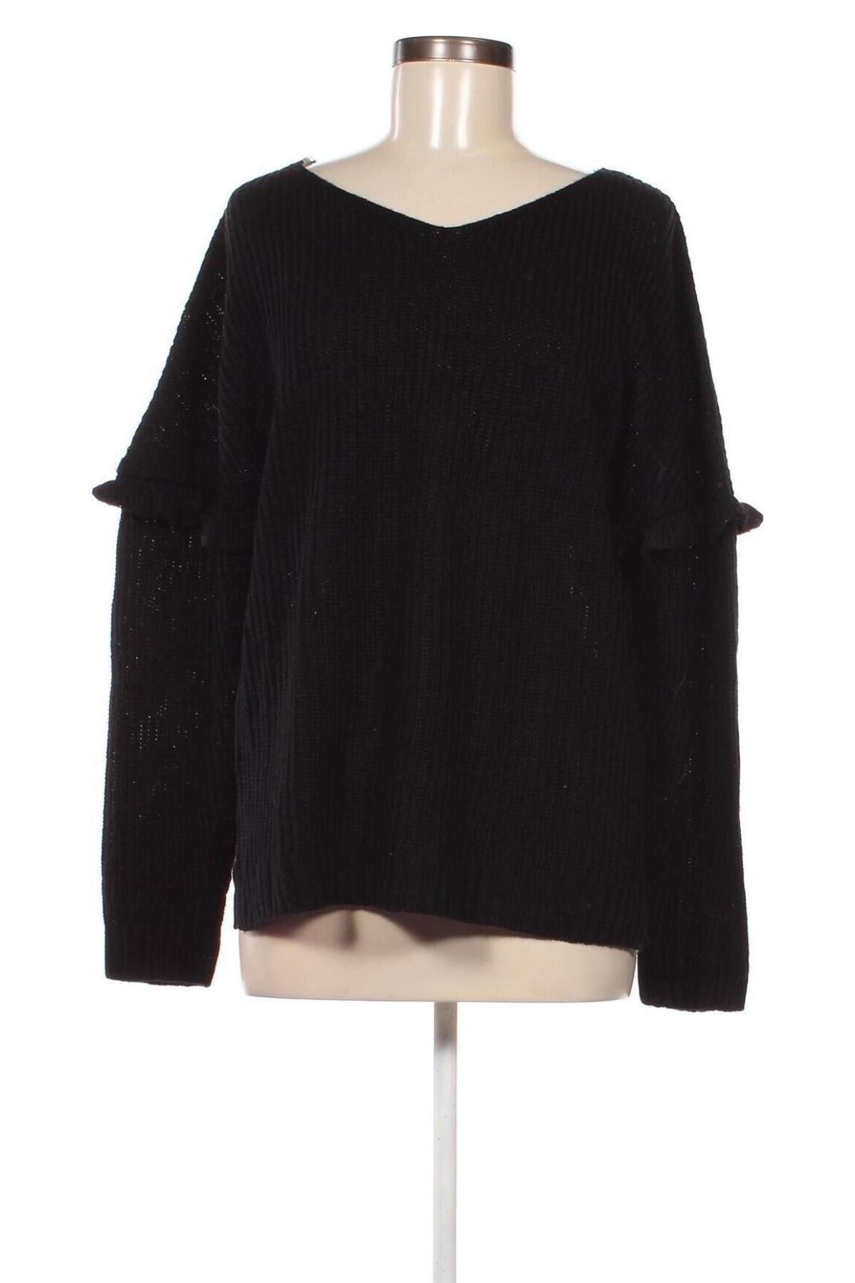 Дамски пуловер Boohoo, Размер L, Цвят Черен, Цена 10,15 лв.