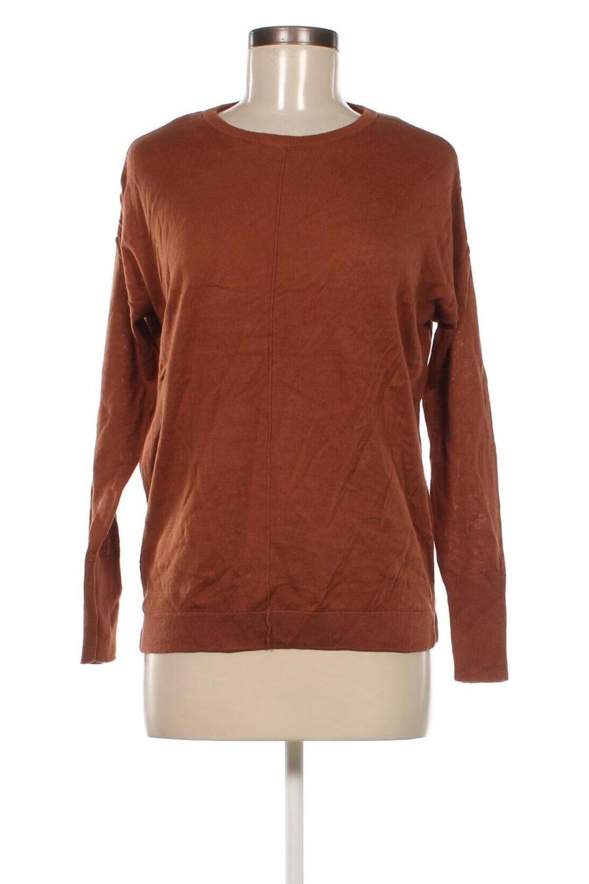 Дамски пуловер Brilliant, Размер XS, Цвят Кафяв, Цена 7,54 лв.