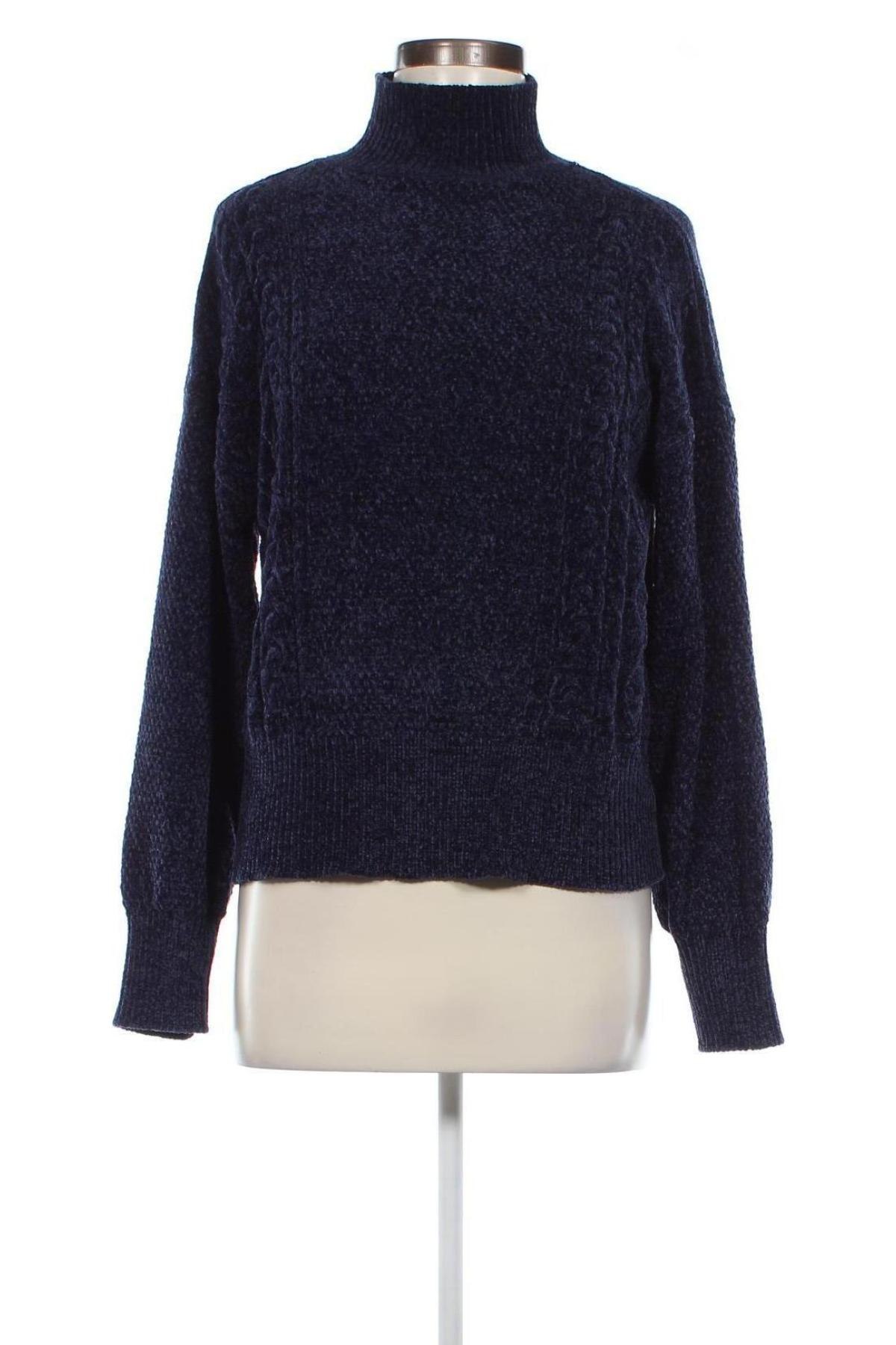 Дамски пуловер C&A, Размер S, Цвят Син, Цена 10,15 лв.