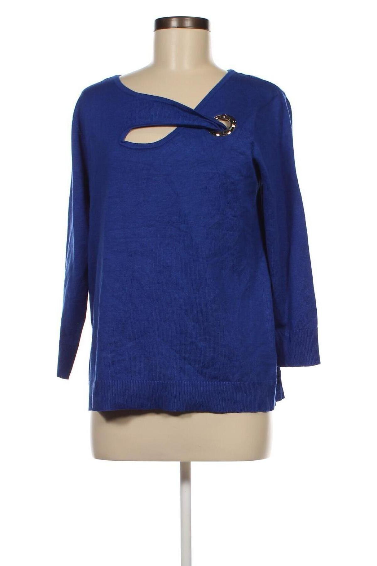 Дамски пуловер Cable & Gauge, Размер XL, Цвят Син, Цена 46,00 лв.