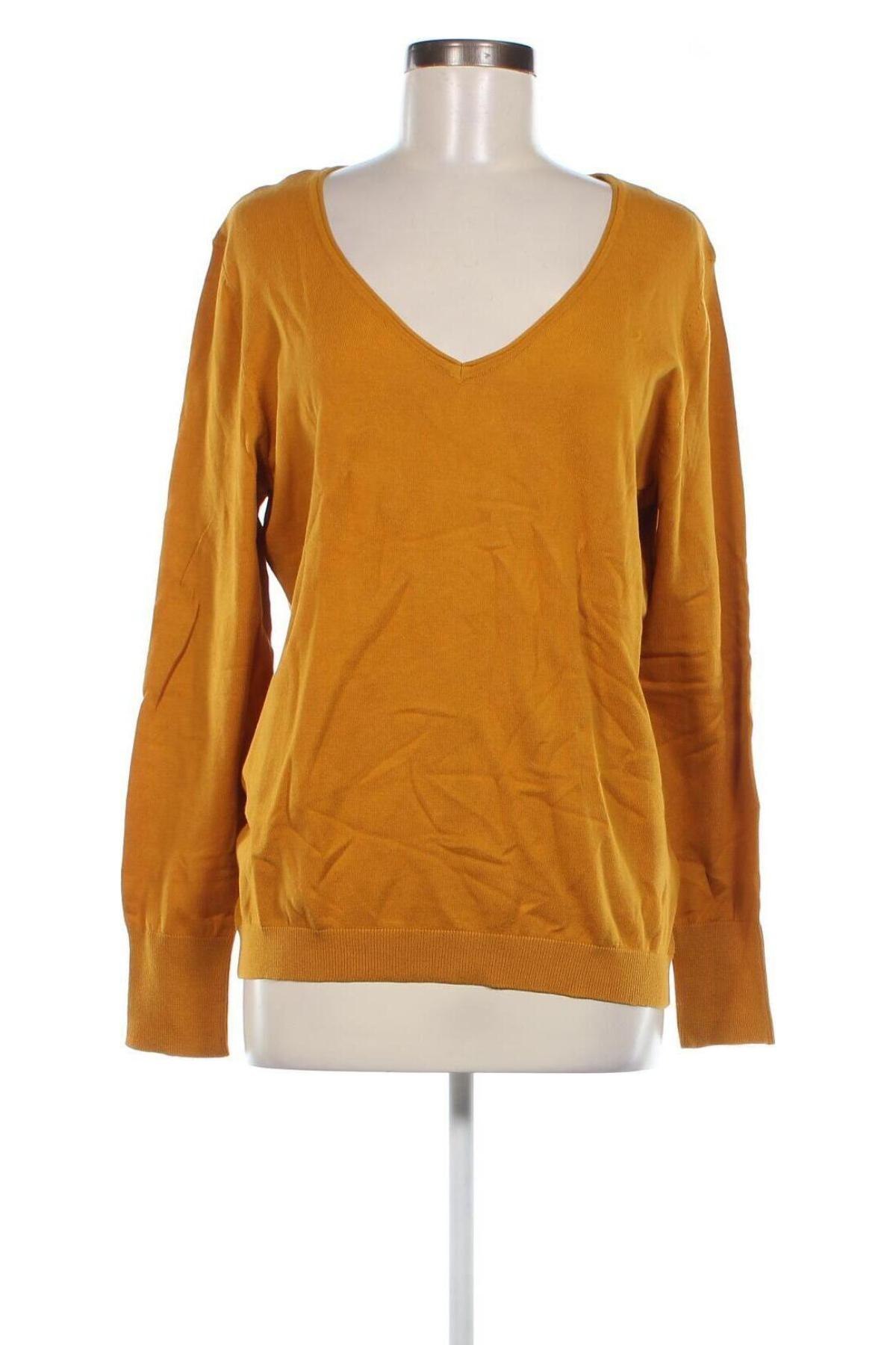 Дамски пуловер Camaieu, Размер XL, Цвят Бежов, Цена 20,70 лв.
