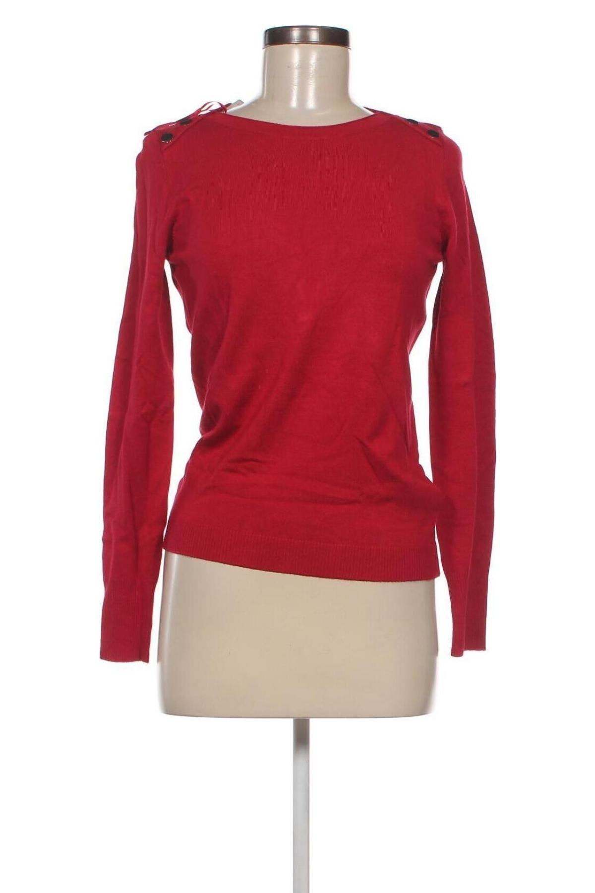 Γυναικείο πουλόβερ Camaieu, Μέγεθος S, Χρώμα Κόκκινο, Τιμή 23,71 €