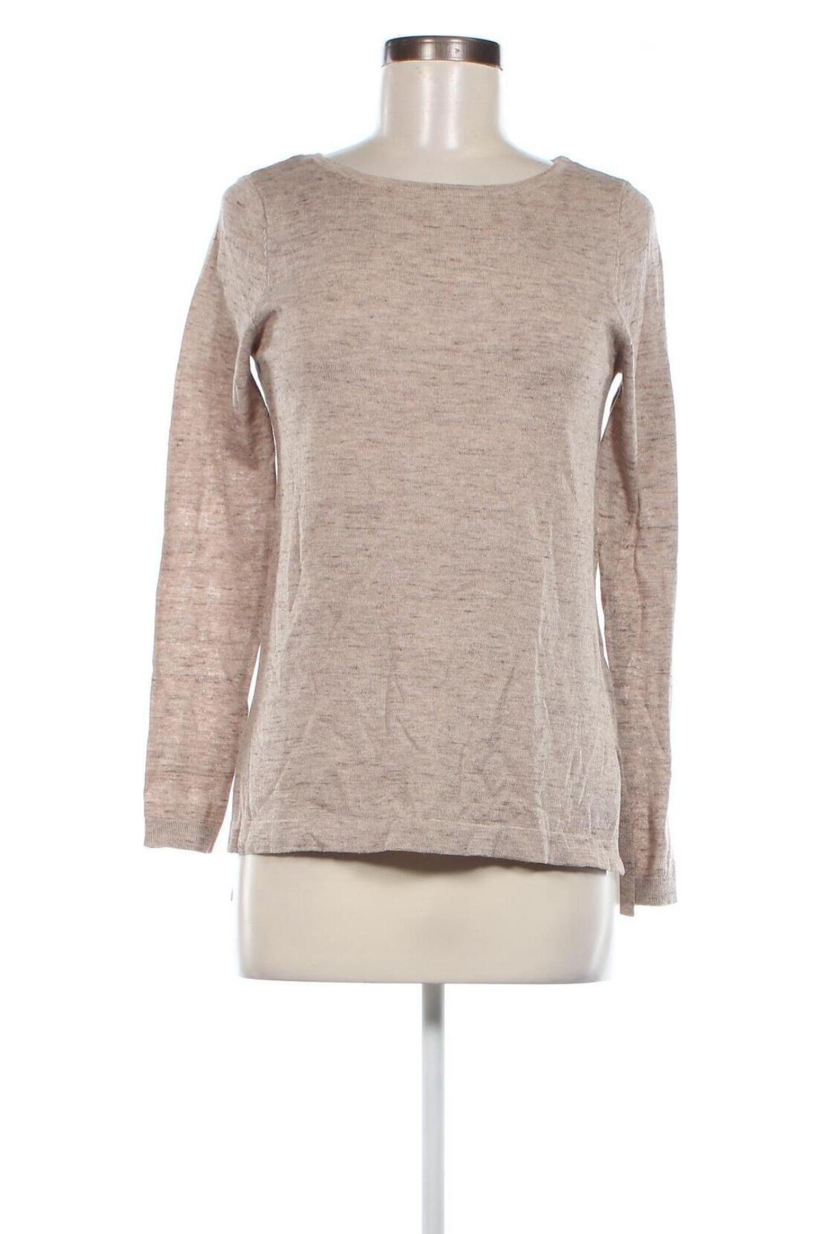 Дамски пуловер Camaieu, Размер XS, Цвят Бежов, Цена 17,48 лв.