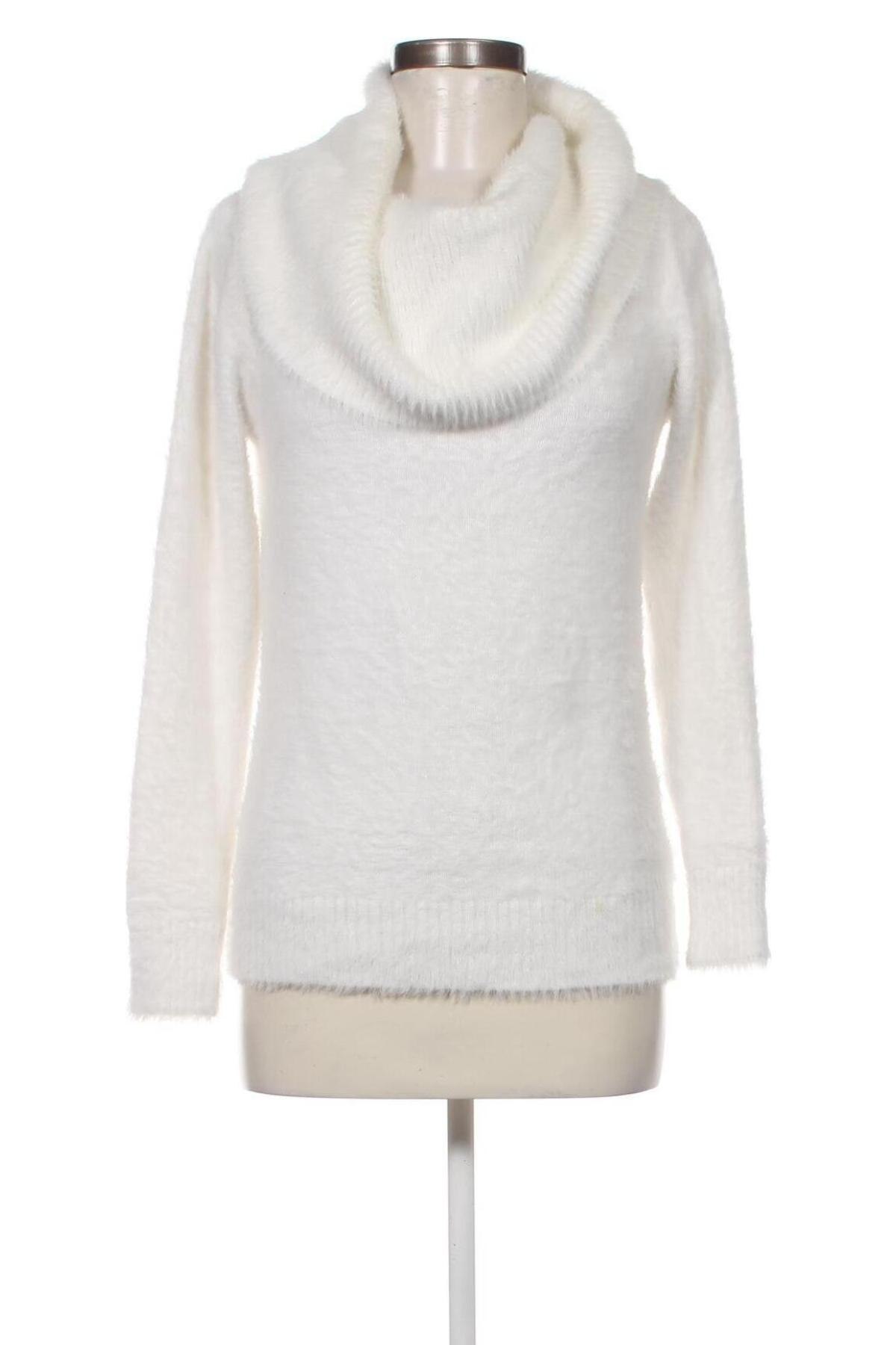 Γυναικείο πουλόβερ Camaieu, Μέγεθος M, Χρώμα Λευκό, Τιμή 6,28 €