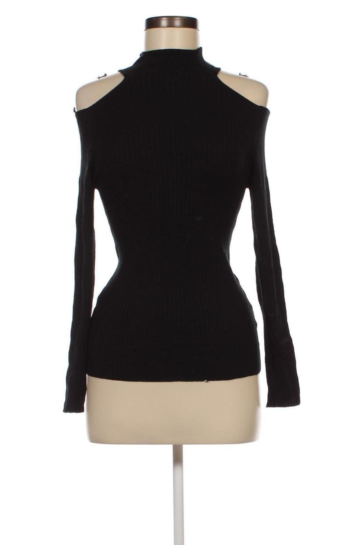 Γυναικείο πουλόβερ Caroline K Morgan, Μέγεθος M, Χρώμα Μαύρο, Τιμή 8,54 €