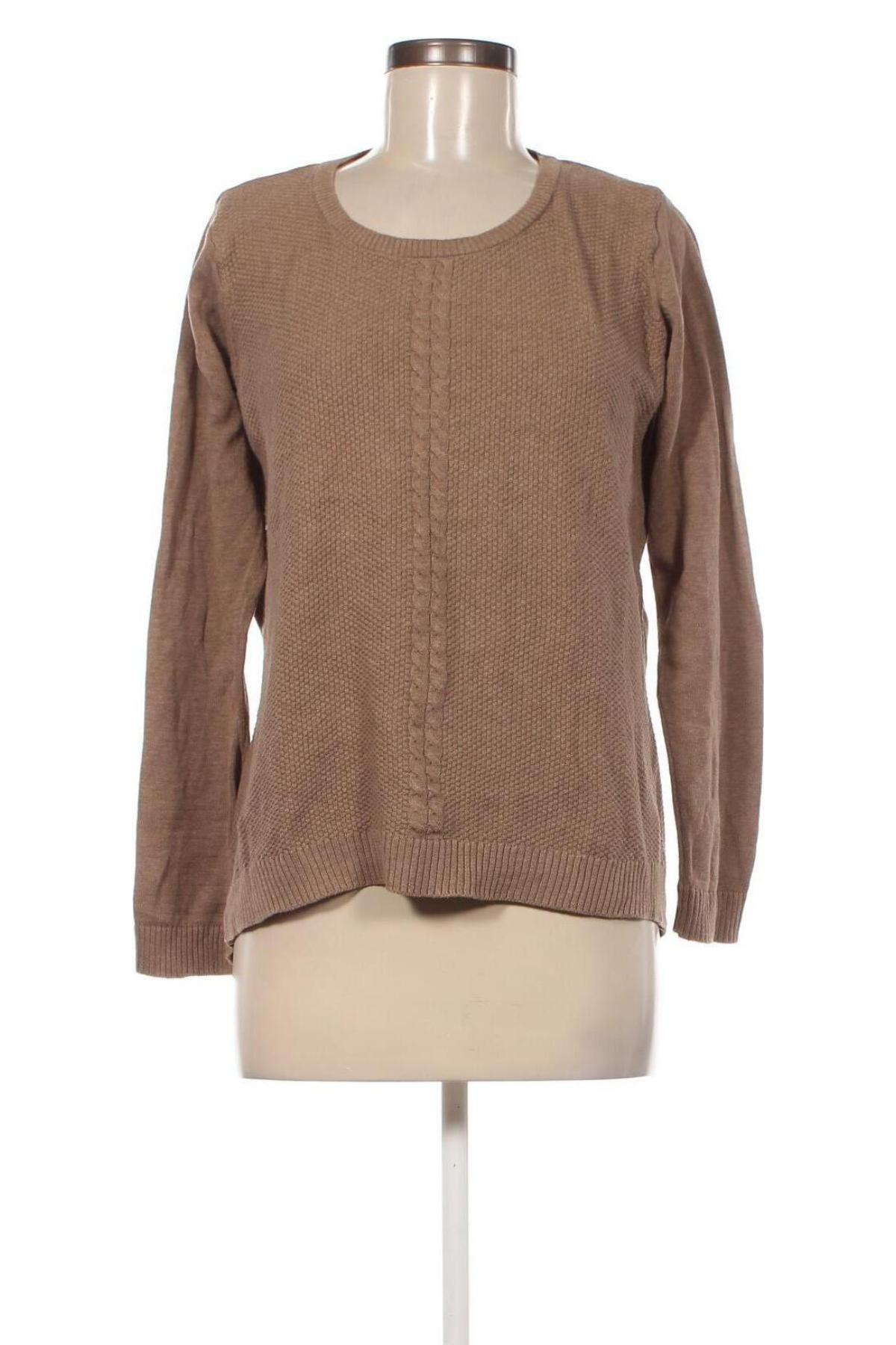 Дамски пуловер Charles Vogele, Размер L, Цвят Бежов, Цена 10,15 лв.