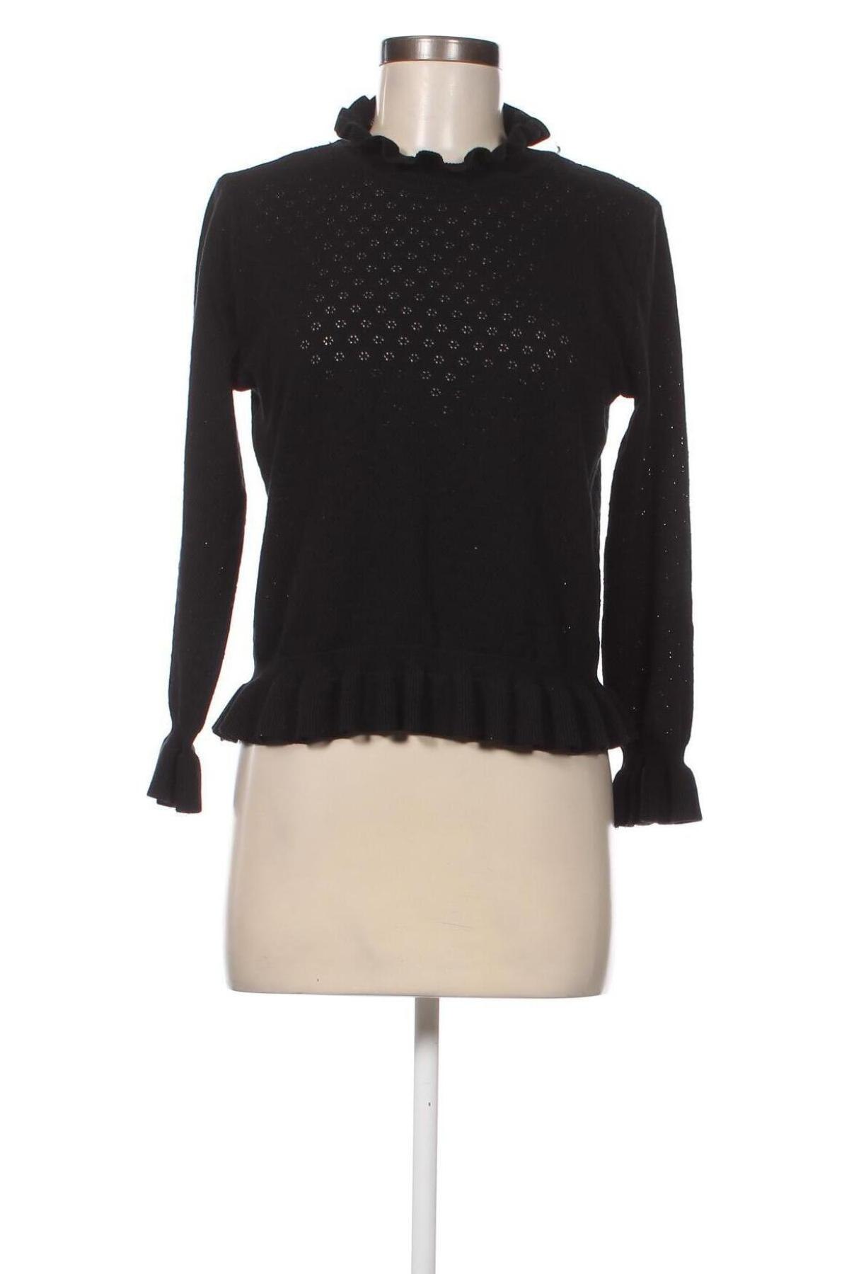 Дамски пуловер Cherry Koko, Размер M, Цвят Черен, Цена 8,80 лв.