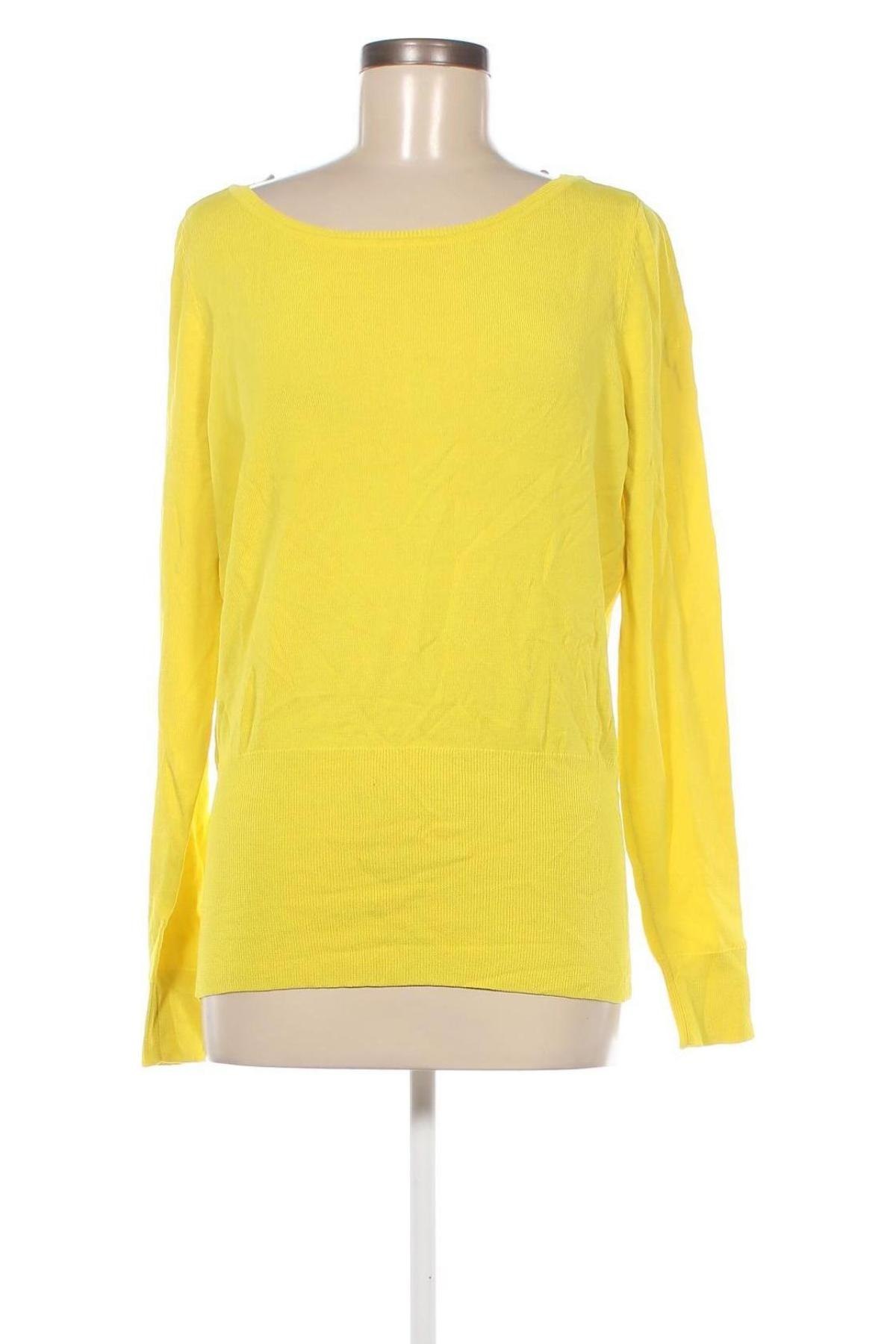 Γυναικείο πουλόβερ Claudia Strater, Μέγεθος L, Χρώμα Κίτρινο, Τιμή 9,59 €