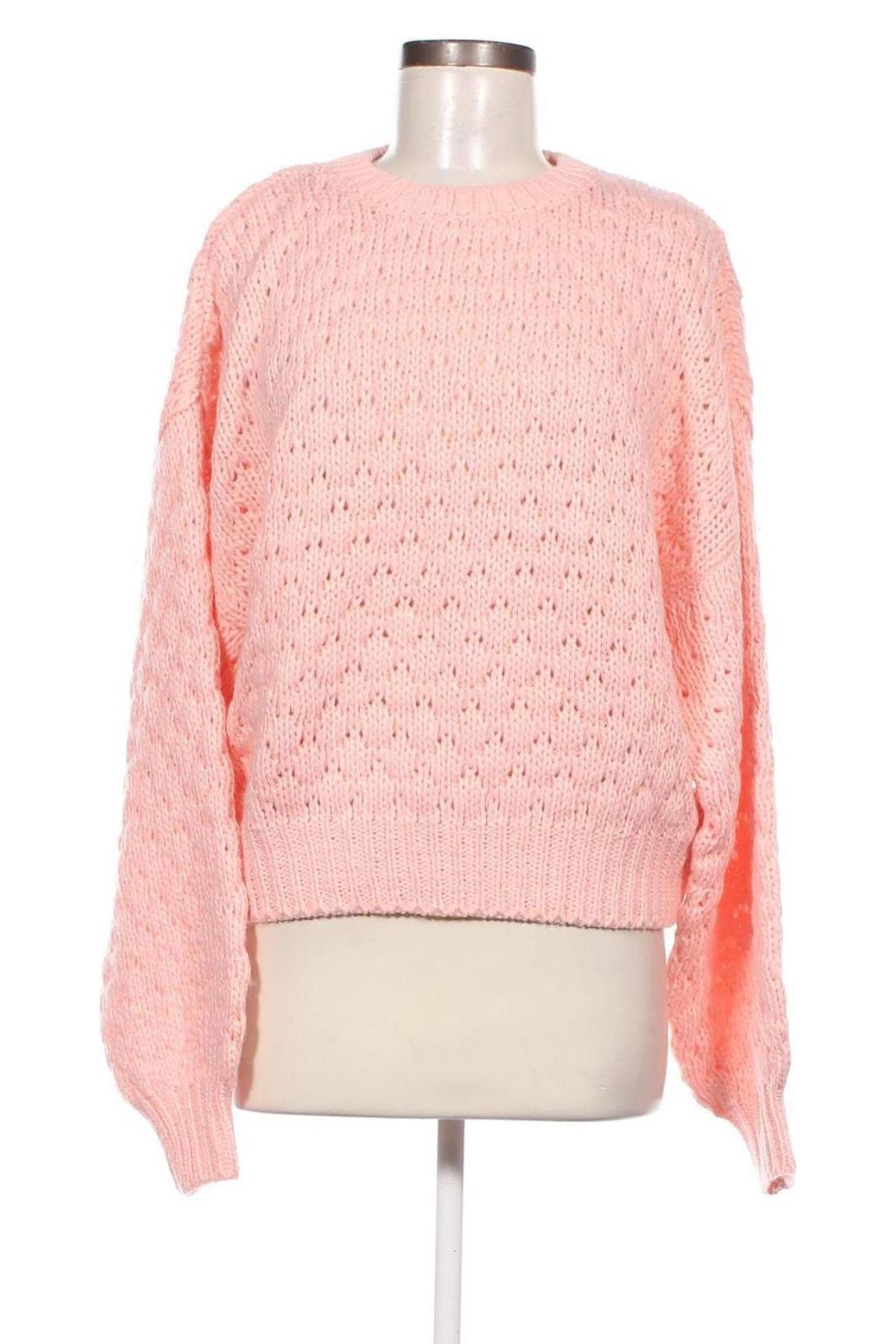 Дамски пуловер Clockhouse, Размер M, Цвят Розов, Цена 8,70 лв.