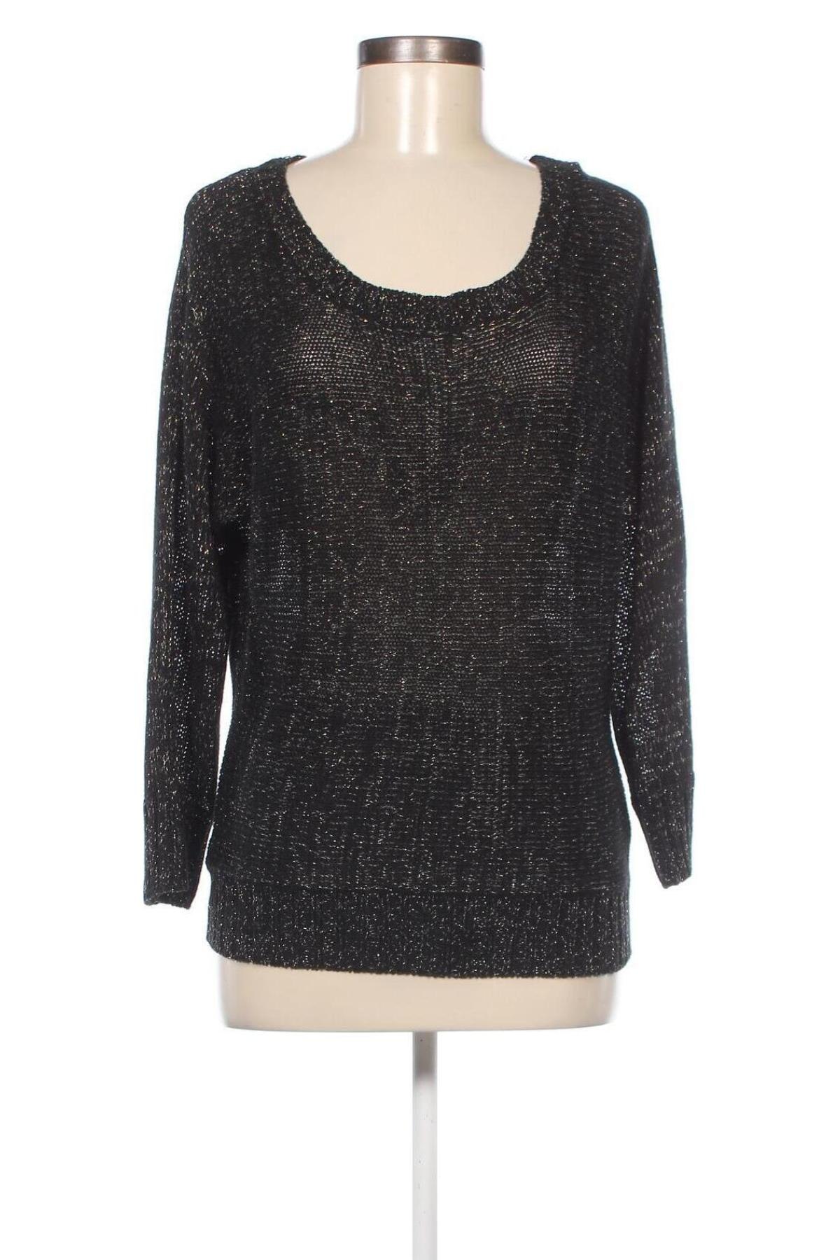 Дамски пуловер Clockhouse, Размер XXL, Цвят Черен, Цена 4,93 лв.