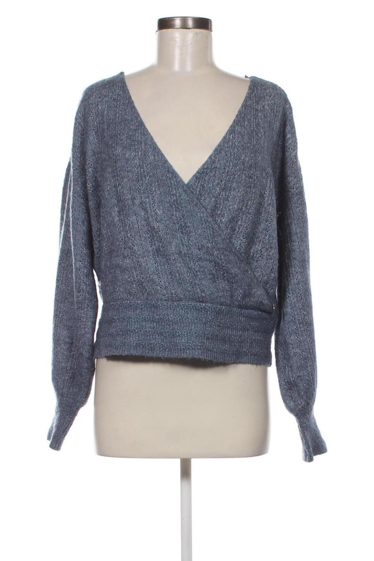 Дамски пуловер Cotton Club, Размер XL, Цвят Син, Цена 15,66 лв.