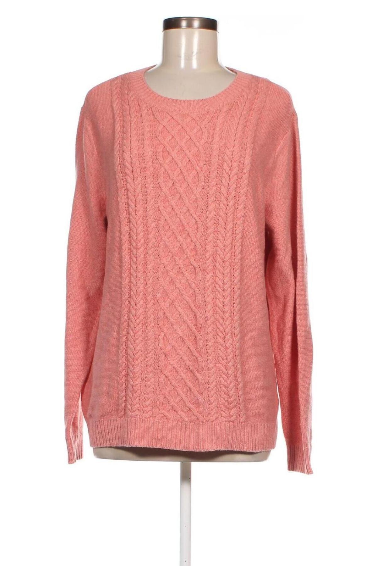 Γυναικείο πουλόβερ Croft & Barrow, Μέγεθος XL, Χρώμα Ρόζ , Τιμή 6,46 €