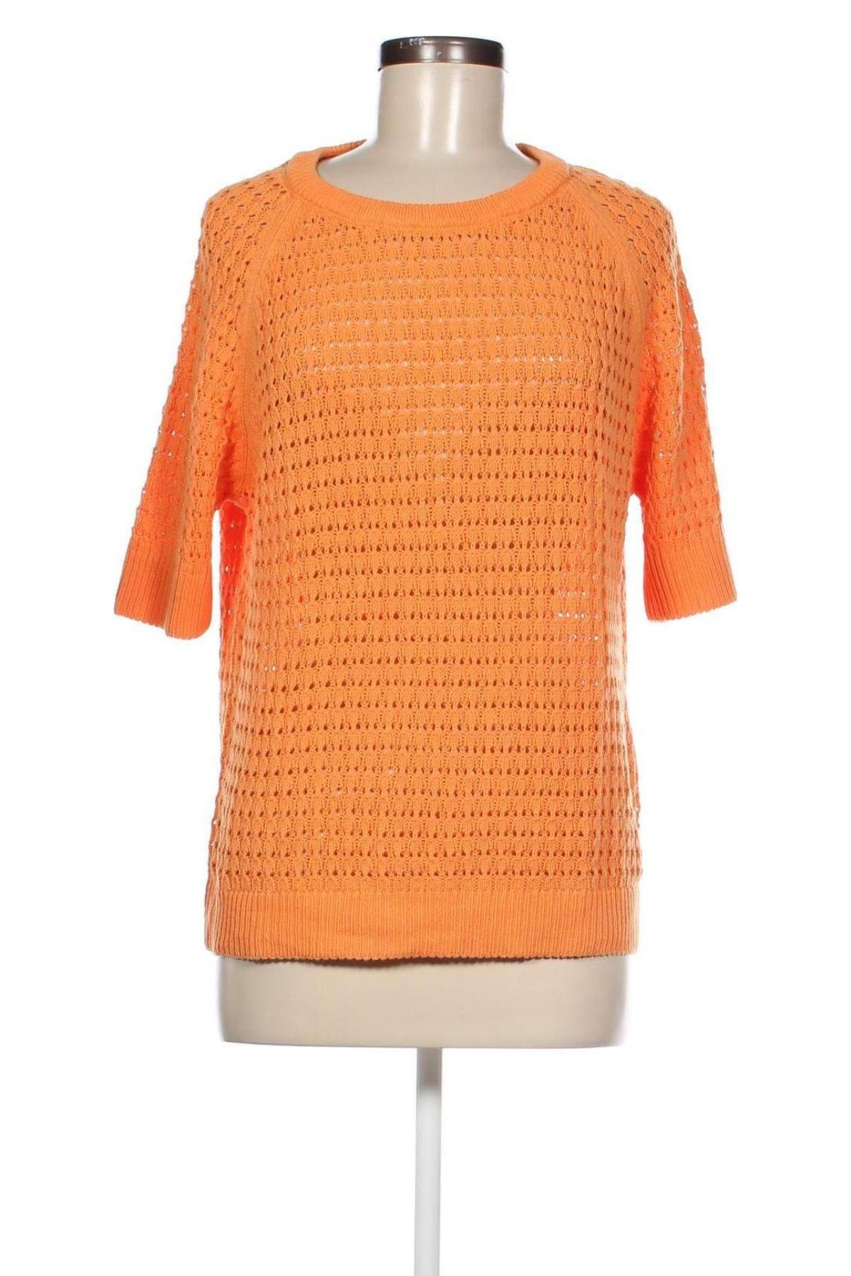 Дамски пуловер D'Auvry, Размер L, Цвят Оранжев, Цена 18,45 лв.