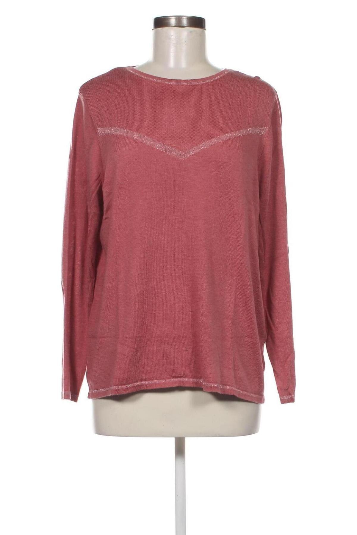 Дамски пуловер Damart, Размер XL, Цвят Пепел от рози, Цена 23,00 лв.