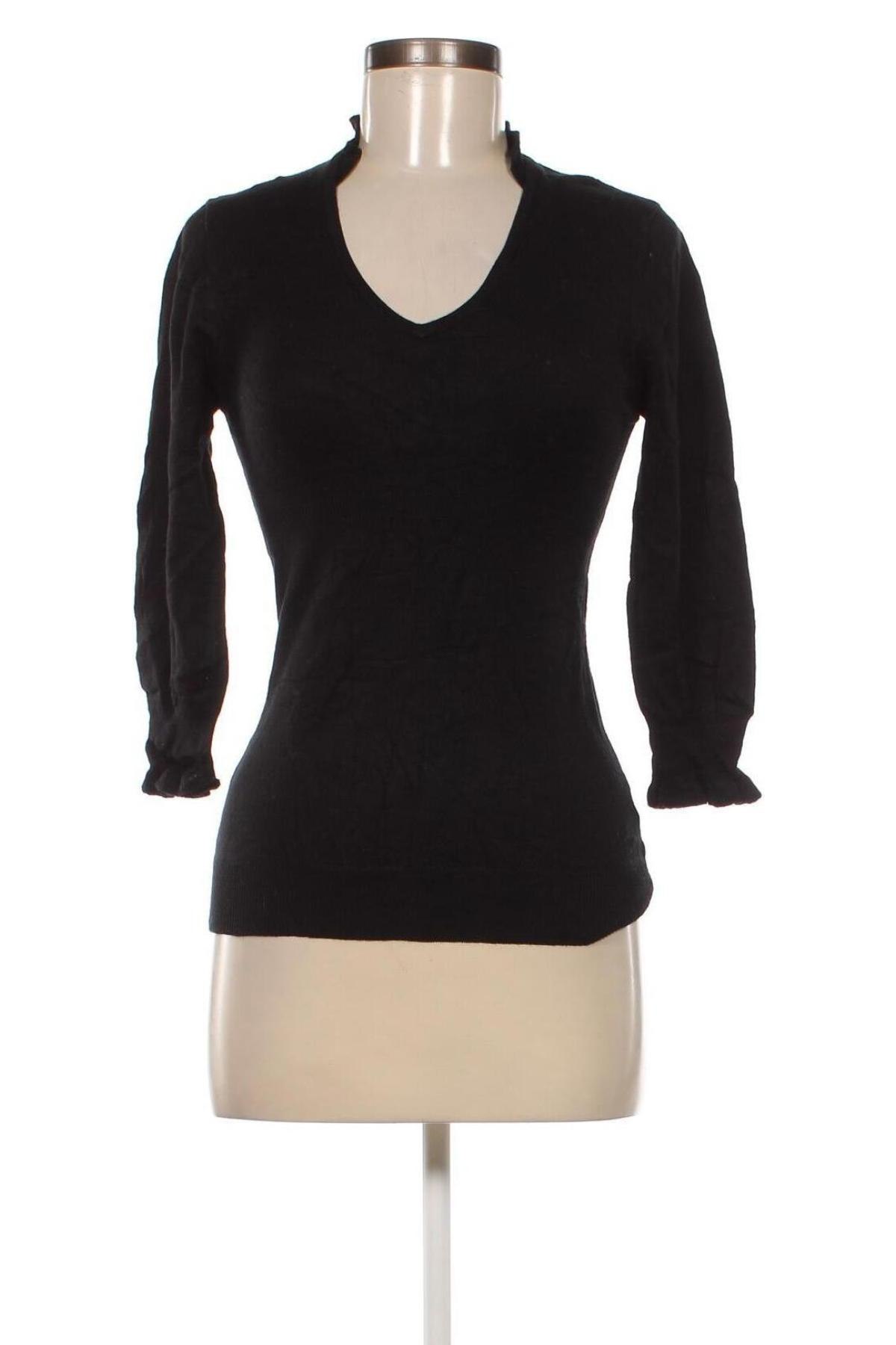 Дамски пуловер Diana Ferrari, Размер M, Цвят Черен, Цена 33,48 лв.