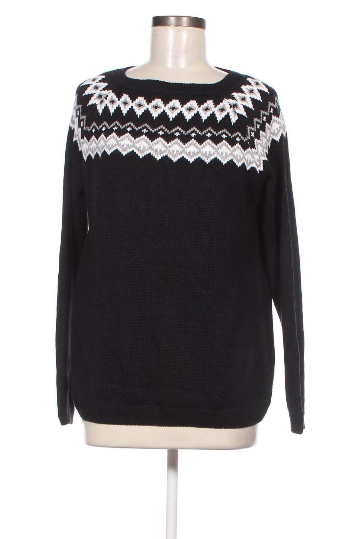 Дамски пуловер Esmara, Размер XL, Цвят Черен, Цена 29,00 лв.