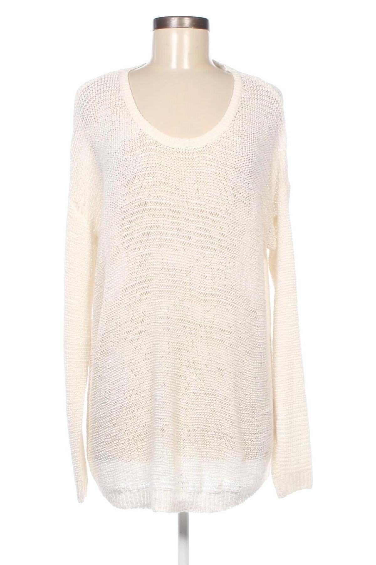 Дамски пуловер Esmara, Размер L, Цвят Бял, Цена 13,05 лв.
