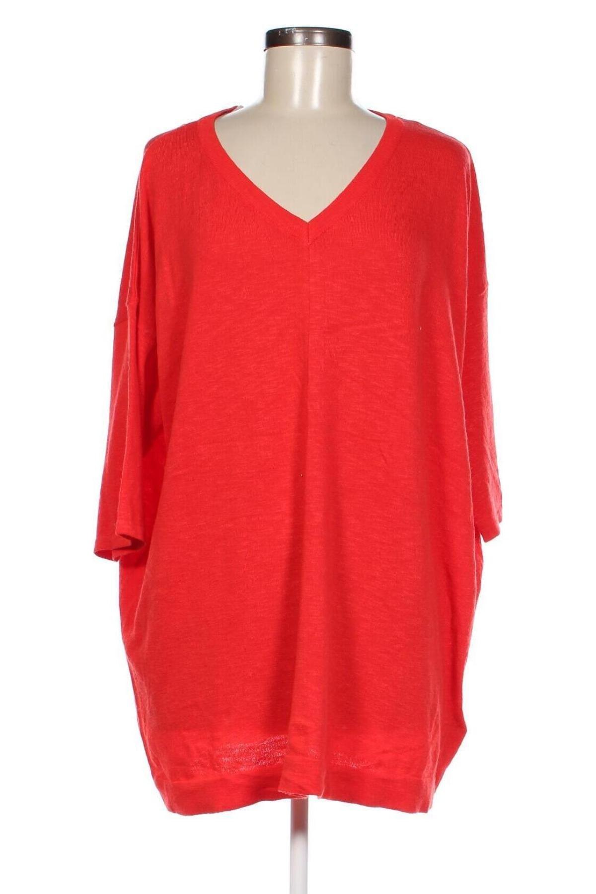 Дамски пуловер Esmara, Размер XL, Цвят Червен, Цена 15,66 лв.