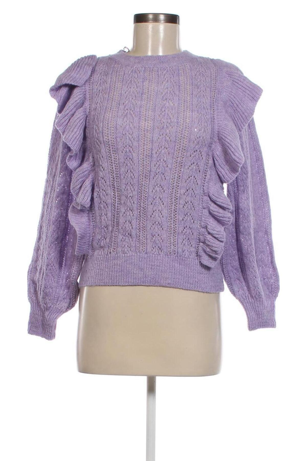 Γυναικείο πουλόβερ Etam, Μέγεθος XS, Χρώμα Βιολετί, Τιμή 10,07 €