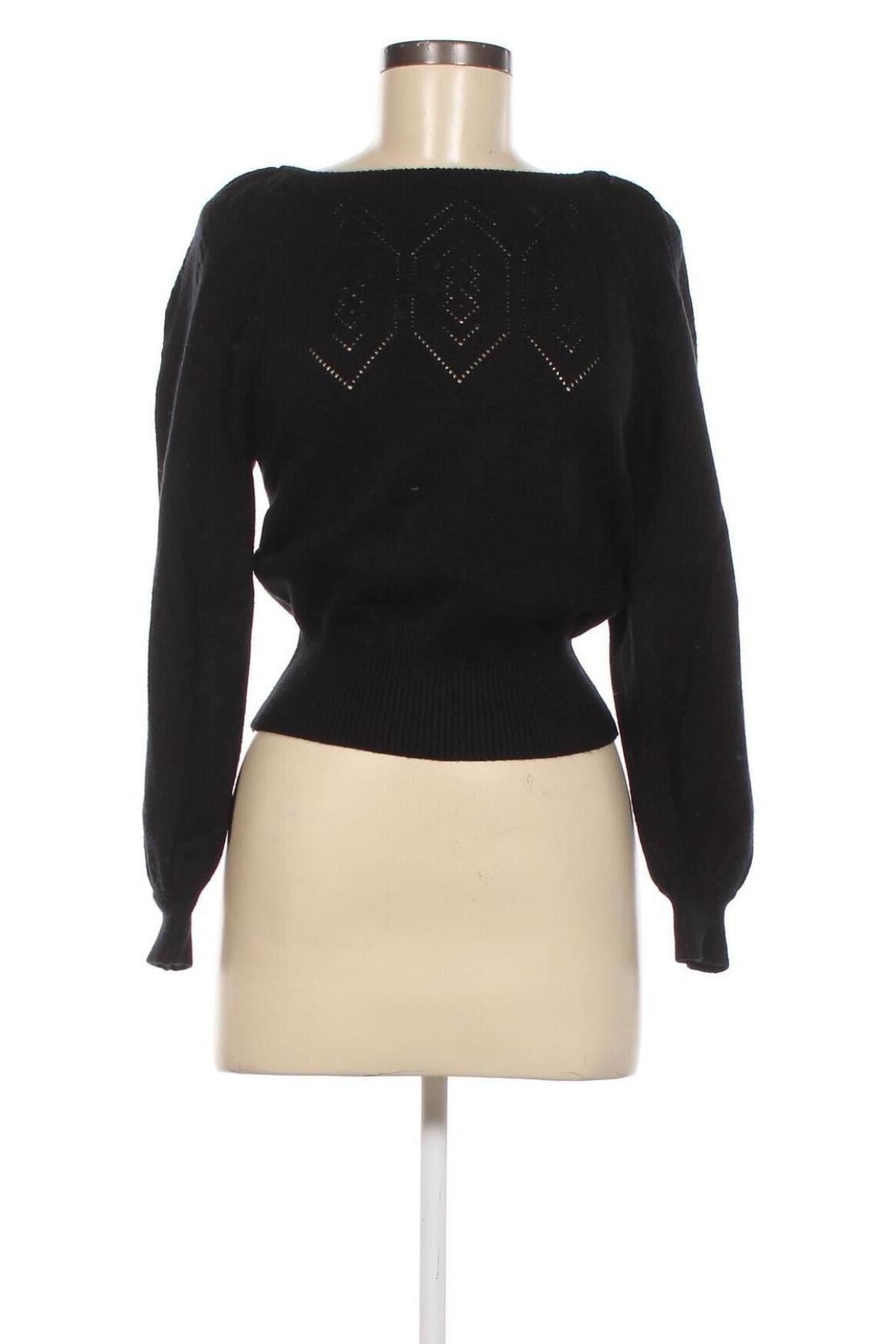 Дамски пуловер Etam, Размер XS, Цвят Черен, Цена 19,53 лв.