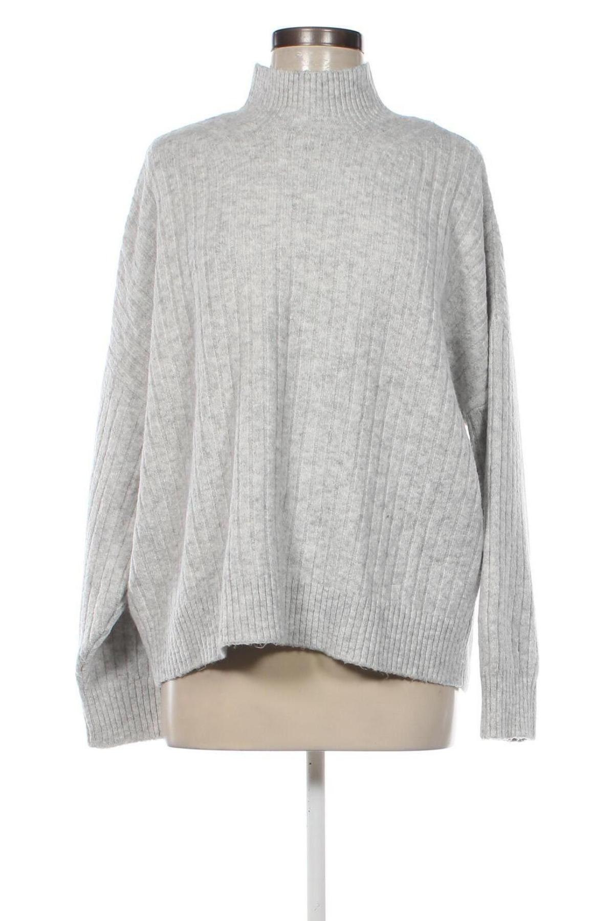 Γυναικείο πουλόβερ F&F, Μέγεθος XL, Χρώμα Γκρί, Τιμή 9,35 €