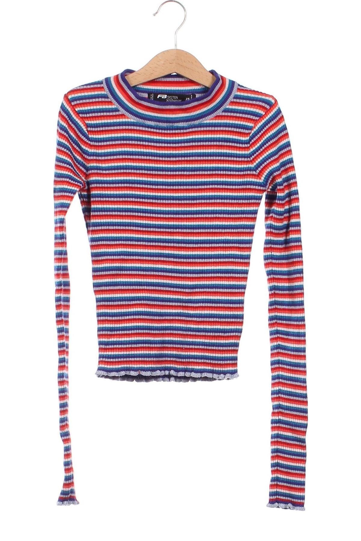 Дамски пуловер Fb Sister, Размер XS, Цвят Многоцветен, Цена 14,96 лв.