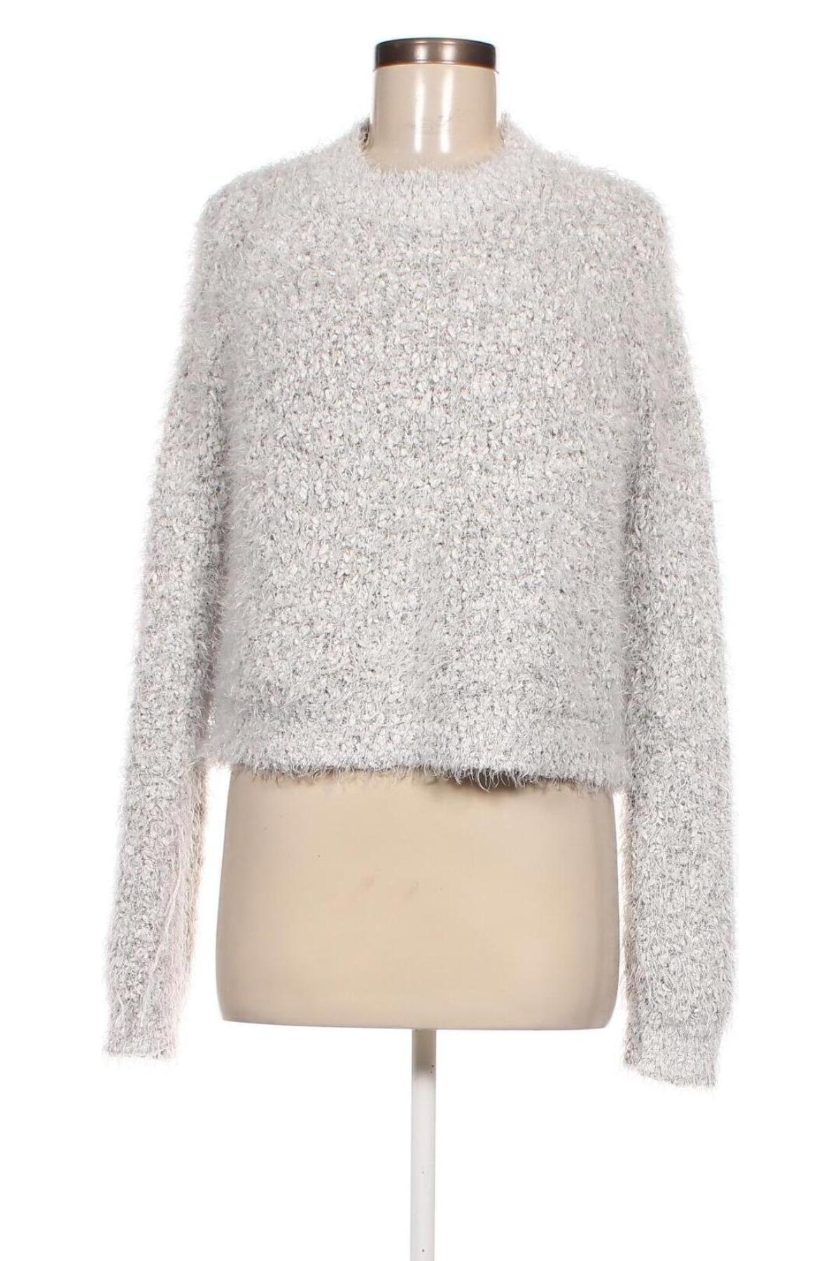 Γυναικείο πουλόβερ Fb Sister, Μέγεθος S, Χρώμα Γκρί, Τιμή 6,28 €