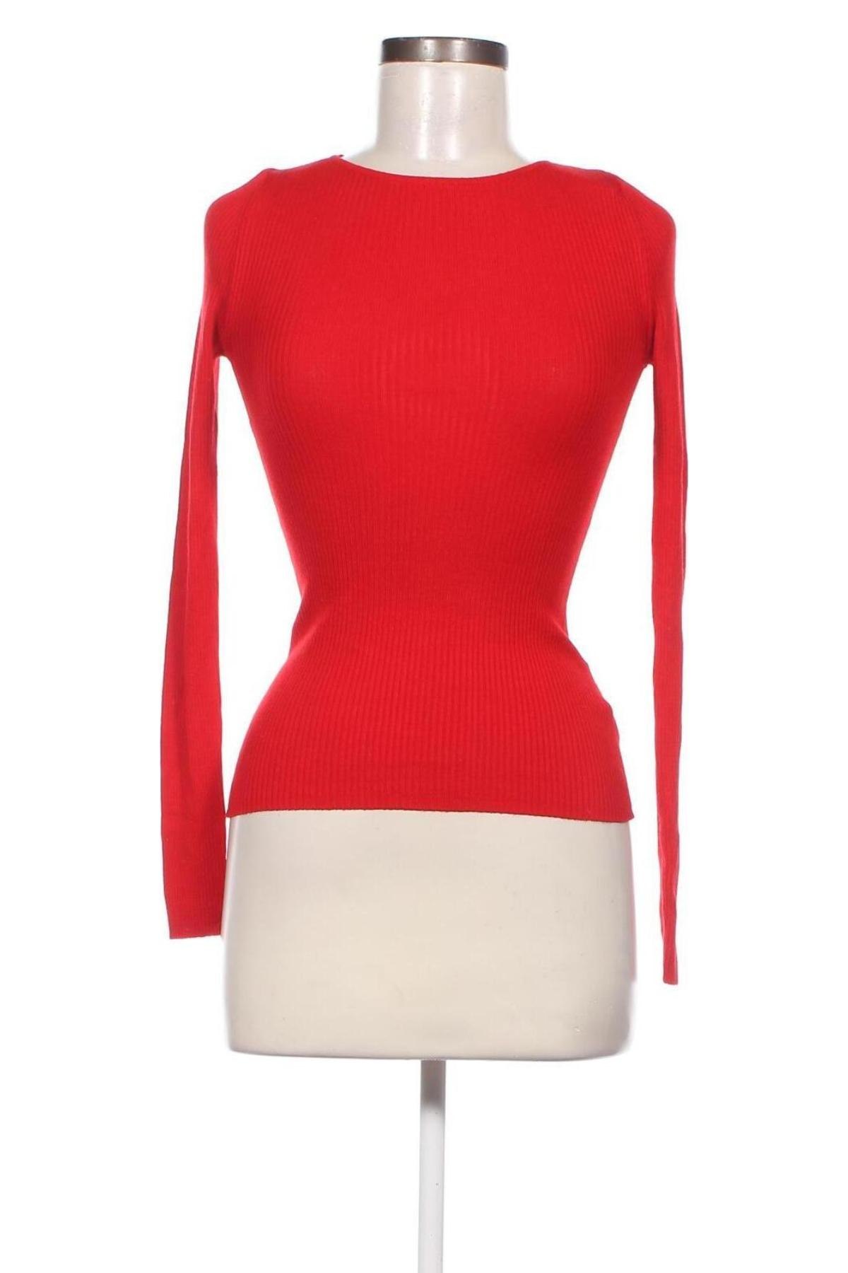 Дамски пуловер Fb Sister, Размер XXS, Цвят Червен, Цена 13,05 лв.