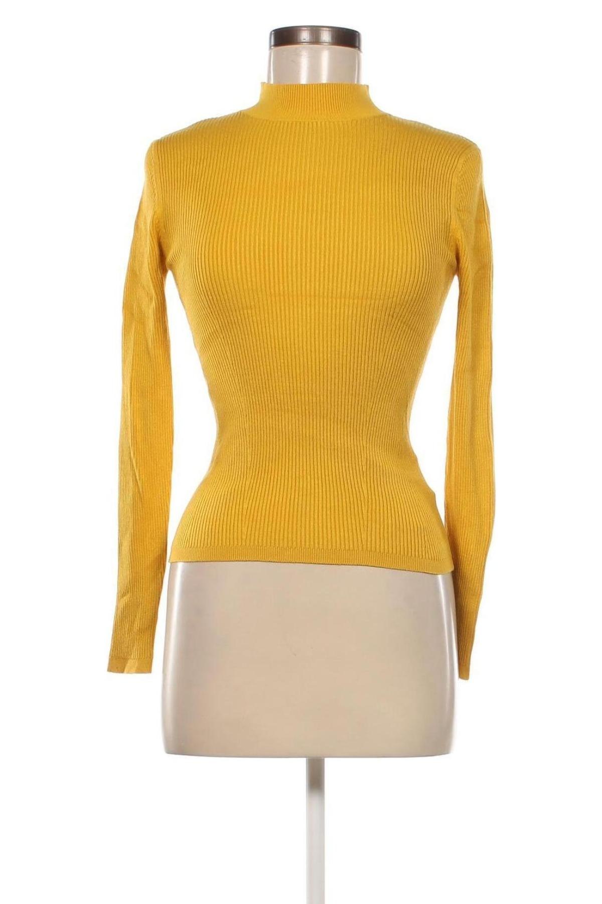Γυναικείο πουλόβερ Fb Sister, Μέγεθος S, Χρώμα Κίτρινο, Τιμή 6,28 €
