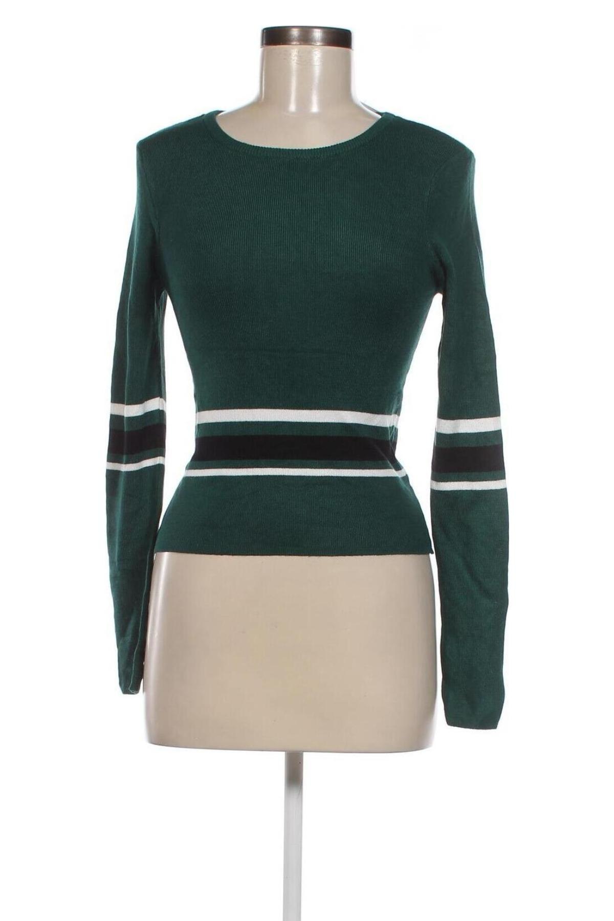 Дамски пуловер Fb Sister, Размер M, Цвят Зелен, Цена 10,15 лв.