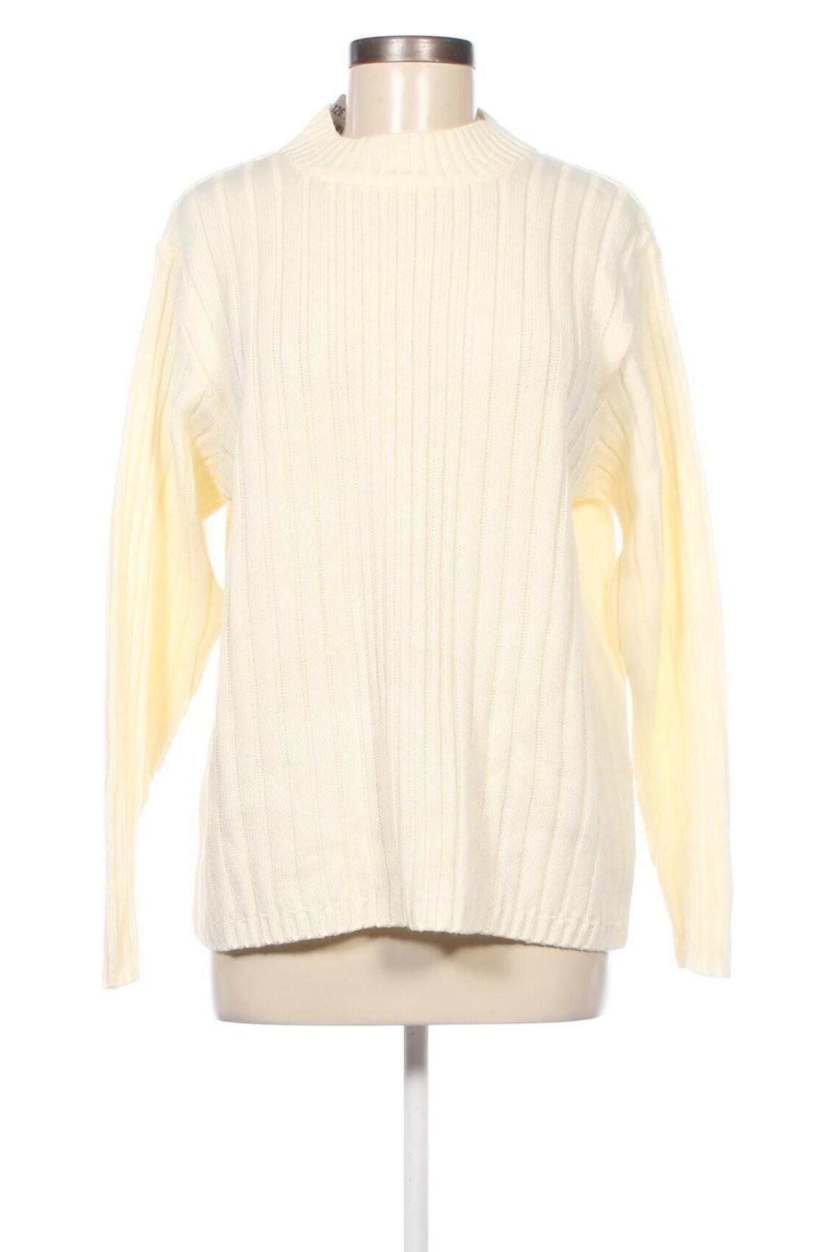 Γυναικείο πουλόβερ Feelgood, Μέγεθος M, Χρώμα Εκρού, Τιμή 7,14 €