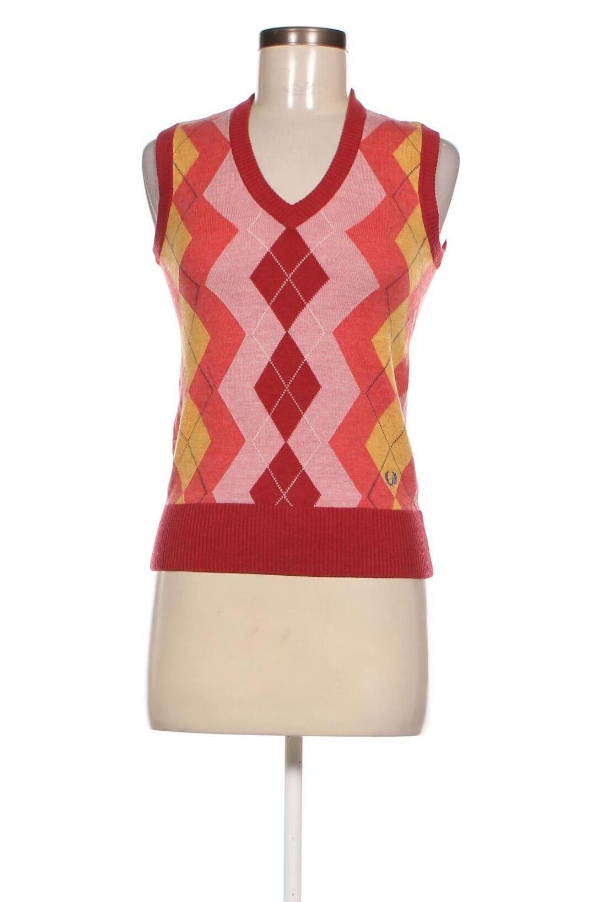 Γυναικείο πουλόβερ Fred Perry, Μέγεθος M, Χρώμα Πολύχρωμο, Τιμή 21,86 €