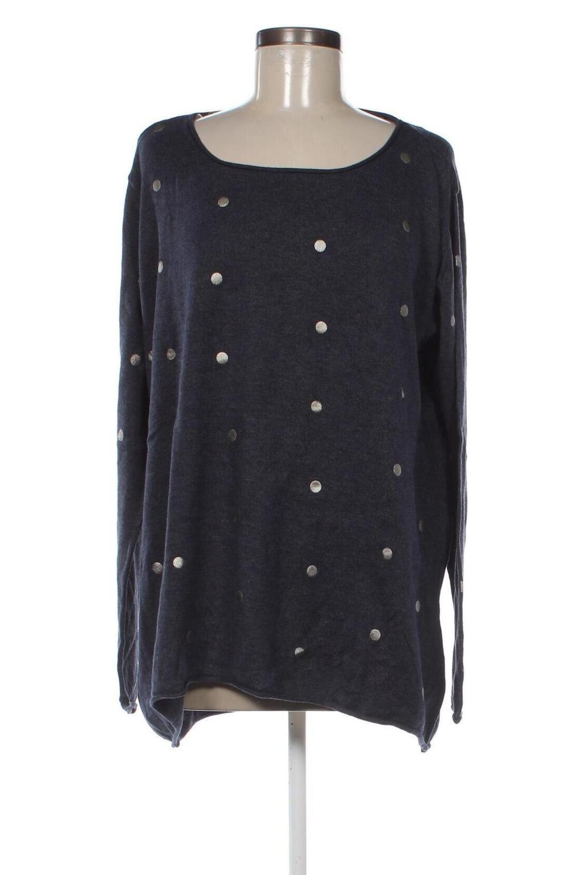 Γυναικείο πουλόβερ Gina Benotti, Μέγεθος XL, Χρώμα Μπλέ, Τιμή 9,69 €